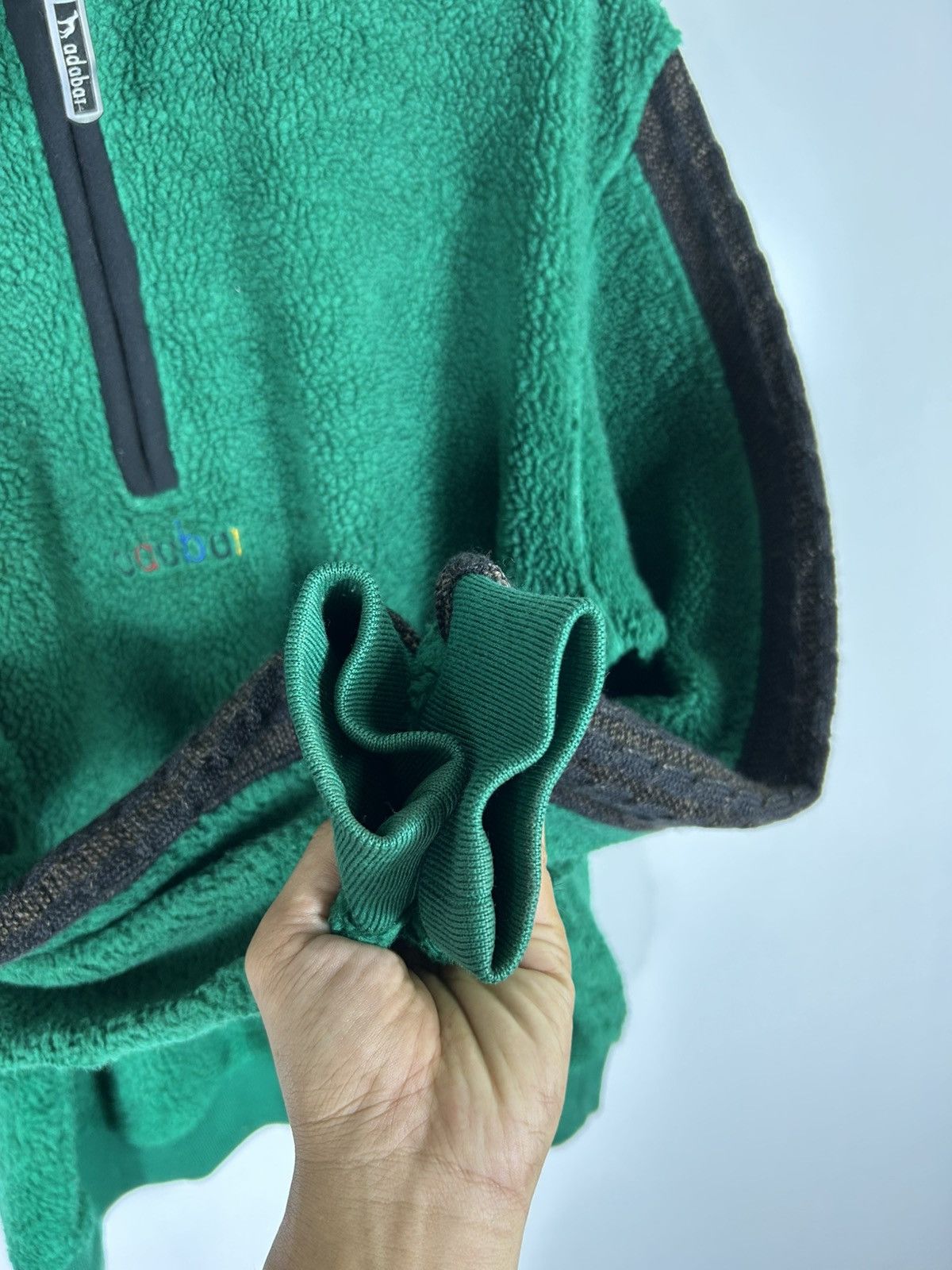 Vintage ⚡️Vintage Adabar Fleece Half Zipper Sweater Size US L / EU 52-54 / 3 - 8 Thumbnail