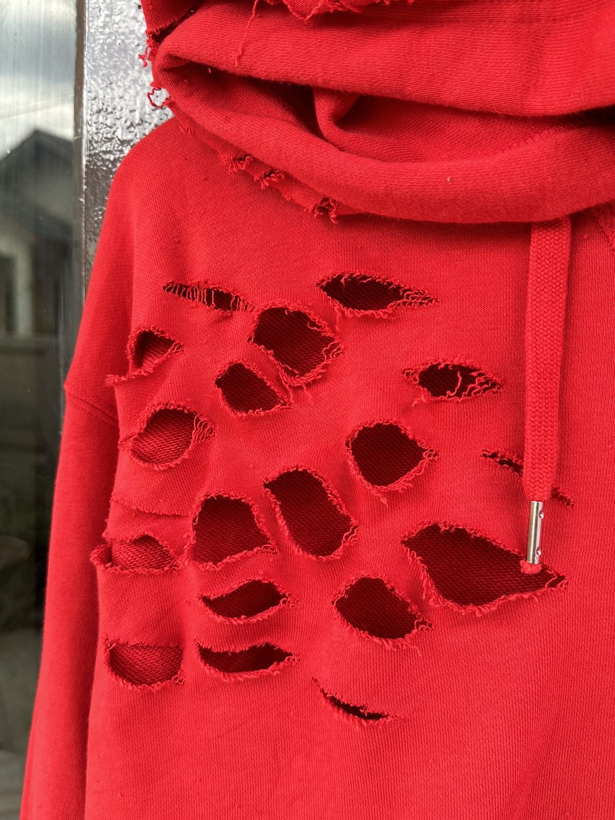 Hysteric Glamour × If Six Was Nine × Japanese Brand Distressed Hoodie Reds GU Ifsixwasnine lgb Size US L / EU 52-54 / 3 - 5 Thumbnail