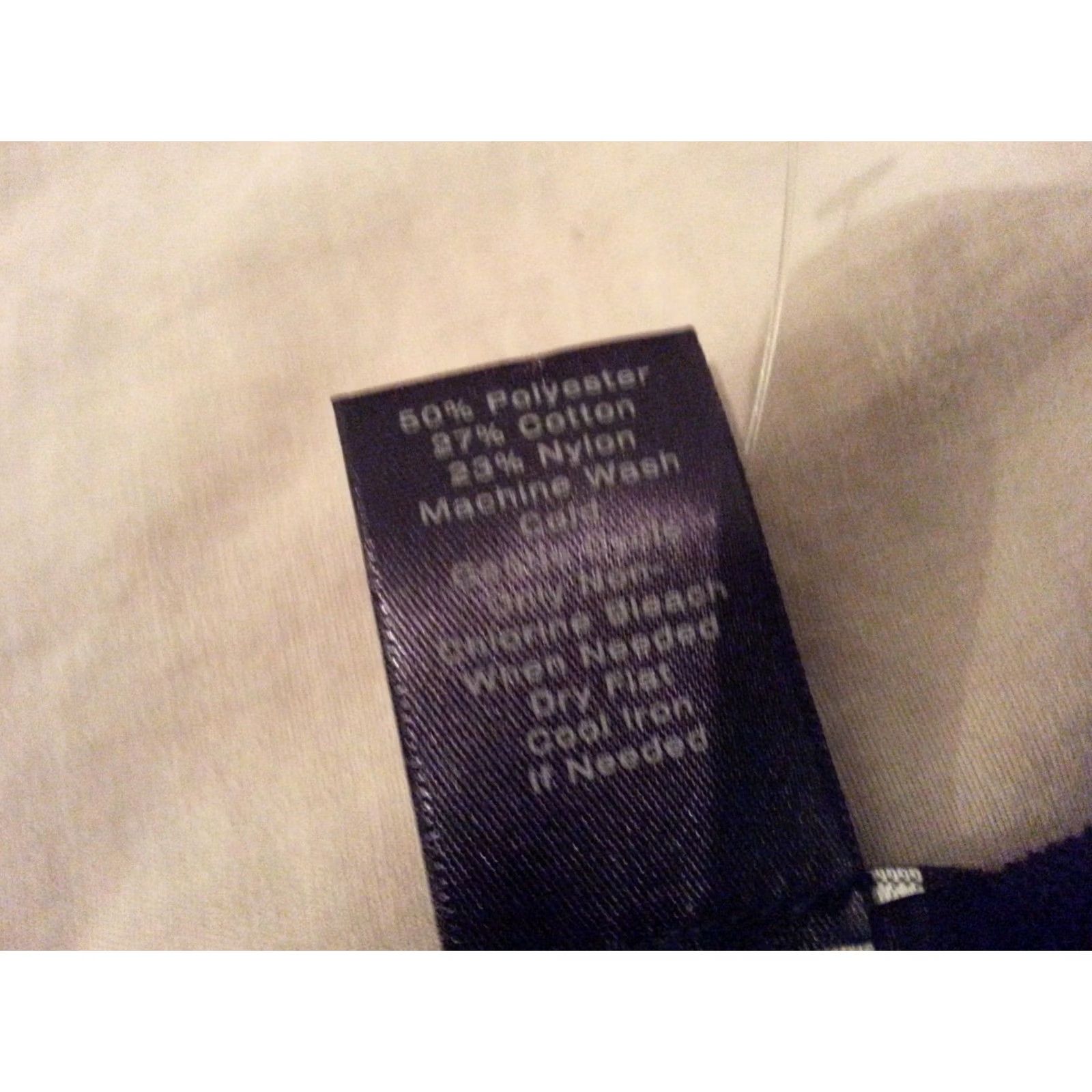 Ann Taylor Womens Ann Taylor Shirt M Medium Black Blouse Size M / US 6-8 / IT 42-44 - 5 Thumbnail