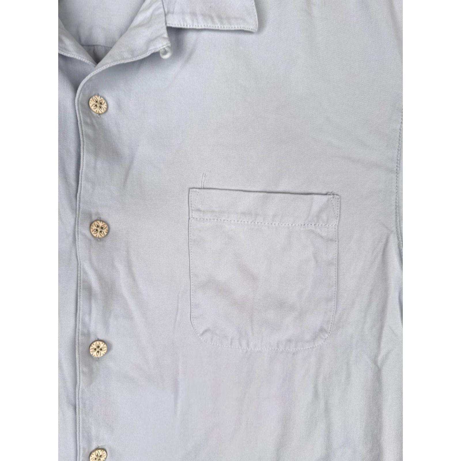Tommy Bahama VINTAGE Tommy Bahama Shirt Men Medium Blue Silk Button Up Pocket M Adults Blue Aloha Beach Hawaiian Resort 90s Mens Size US M / EU 48-50 / 2 - 6 Thumbnail
