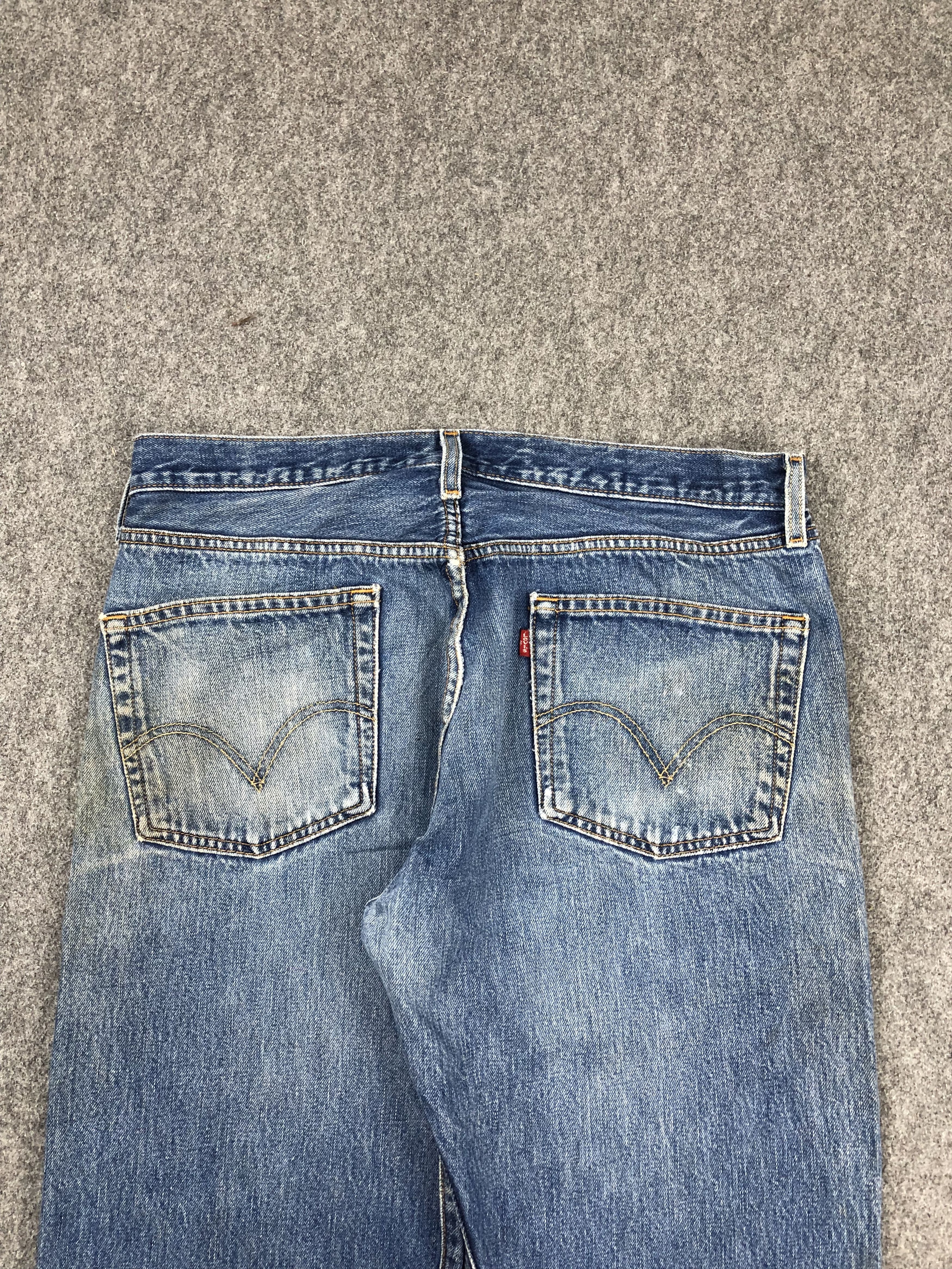 Levi's Vintage Levis 501 Faded Blue Jeans DPP0260 Size US 34 / EU 50 - 4 Thumbnail