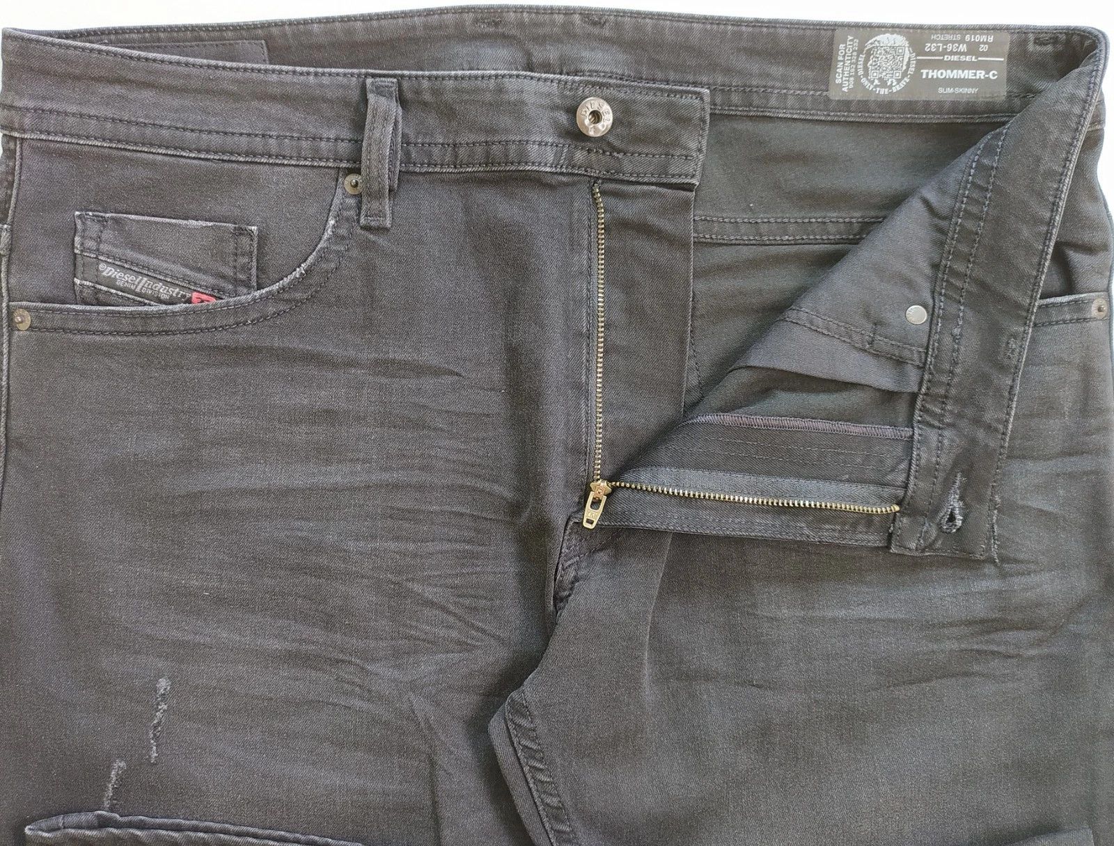 Diesel Diesel THOMMER-C L.32 MENS JEANS T/9614 Size US 36 / EU 52 - 5 Thumbnail