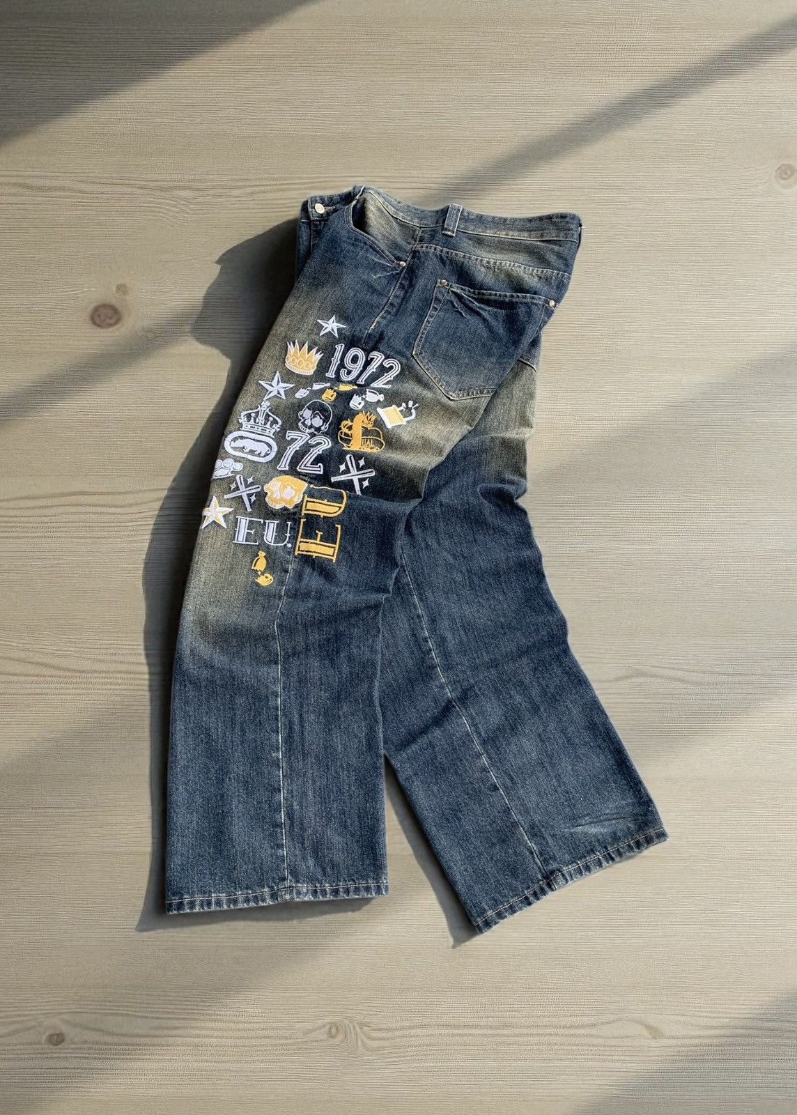 Ecko Unltd. Vintage Ecko Unltd Baggy Jeans Embroidery Logo Size US 36 / EU 52 - 1 Thumbnail