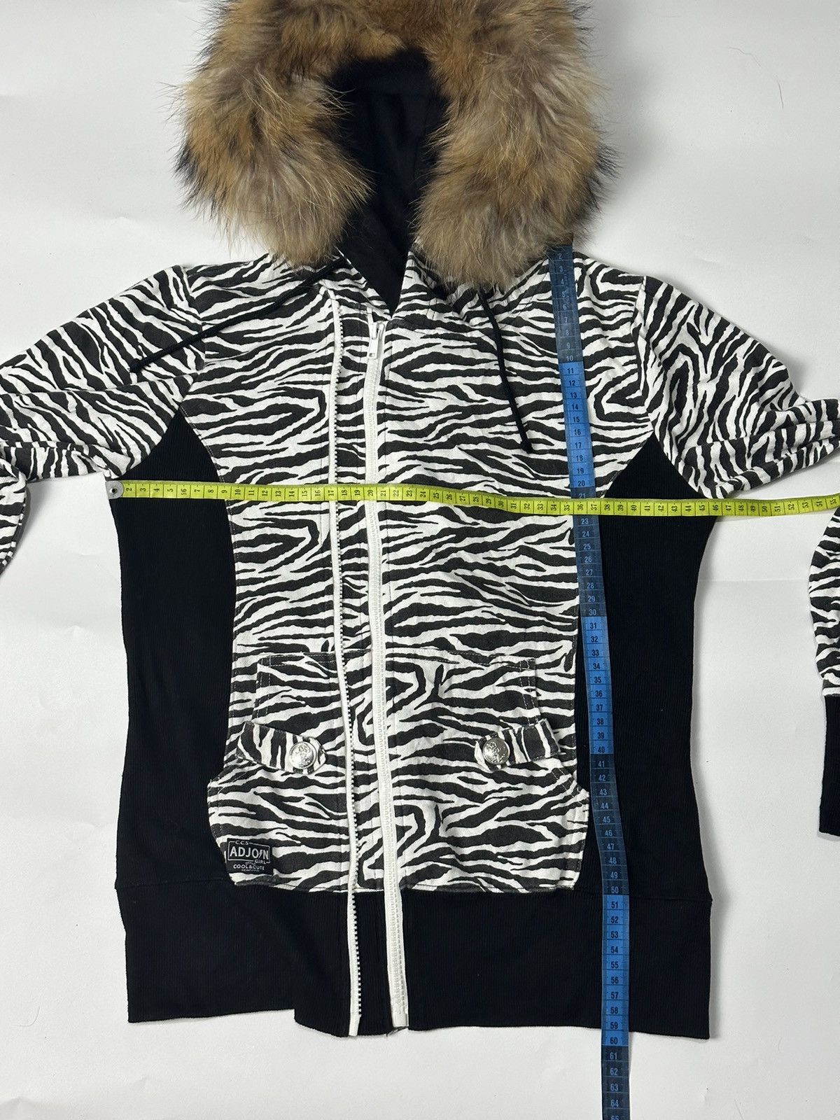 If Six Was Nine × Japanese Brand × Le Grande Bleu (L.G.B.) Fur Hoodie Double Zipper Adjon lgb style Size US S / EU 44-46 / 1 - 9 Thumbnail