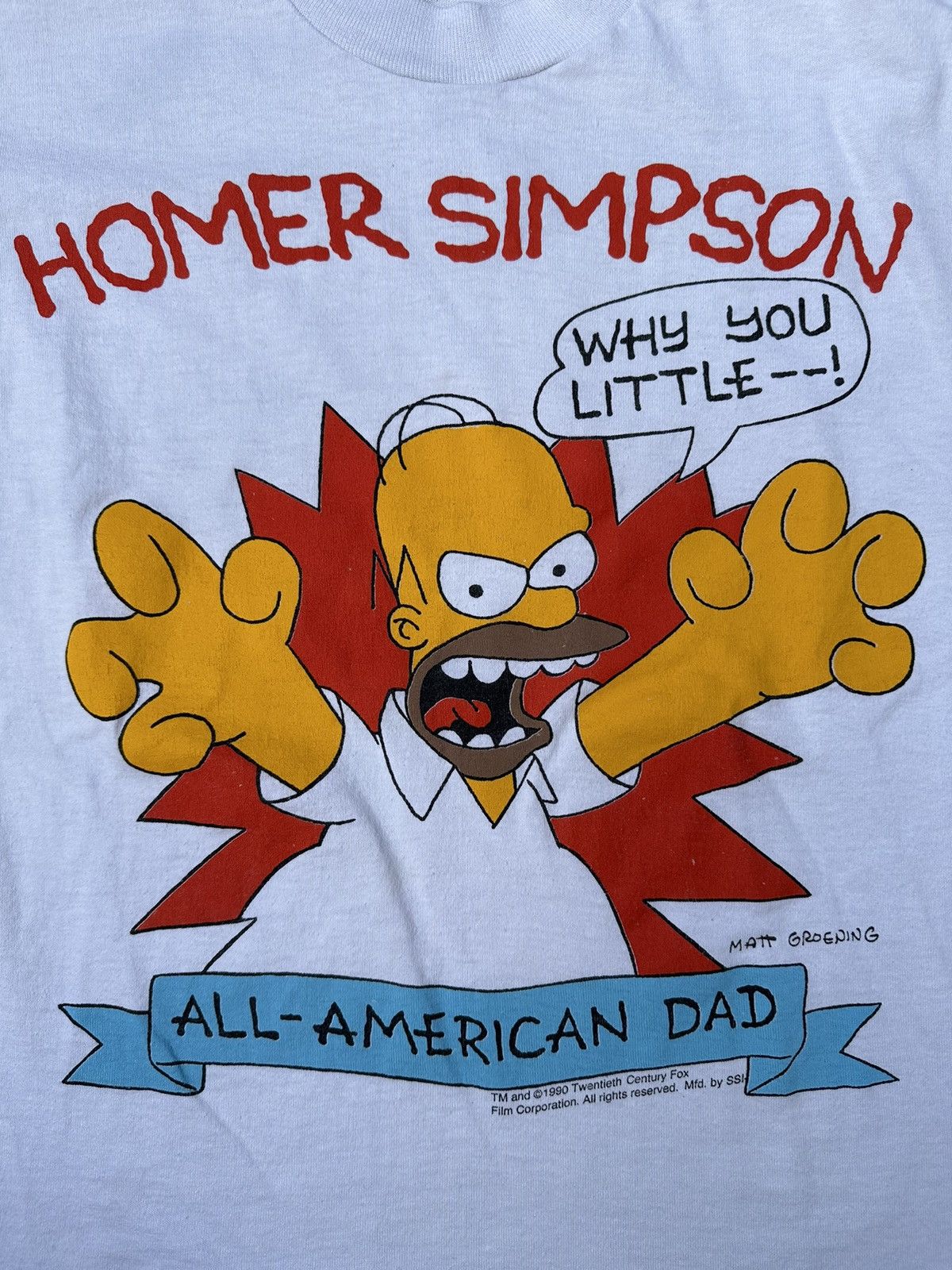 The Simpsons Vintage Homer Simpson Shirt Size US S / EU 44-46 / 1 - 2 Thumbnail
