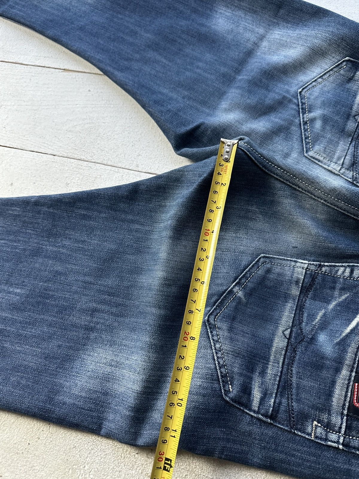 Diesel 🚨 RARE DIESEL MEN DENIM JEANS AVANT GARDE IFSIXWASNINE Y2K Size US 32 / EU 48 - 18 Thumbnail