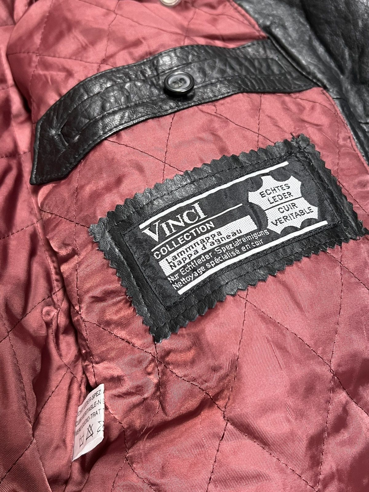 Vintage Motorcycle leather vintage men’s jacket Size US M / EU 48-50 / 2 - 14 Thumbnail