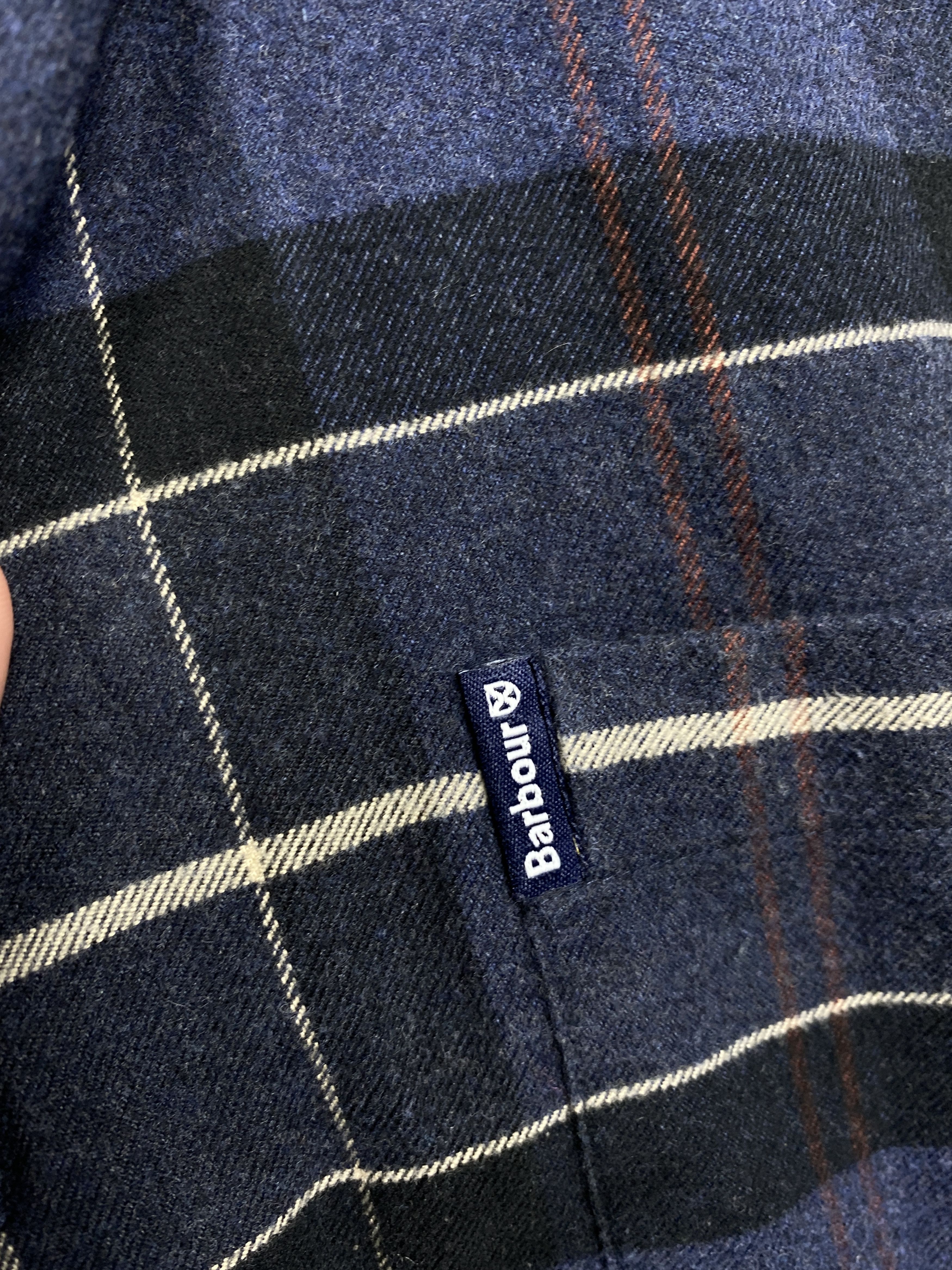 Barbour Barbour Vintage Flannel Mens Lustleigh Tartan Plaid Shirt Size US XL / EU 56 / 4 - 3 Thumbnail