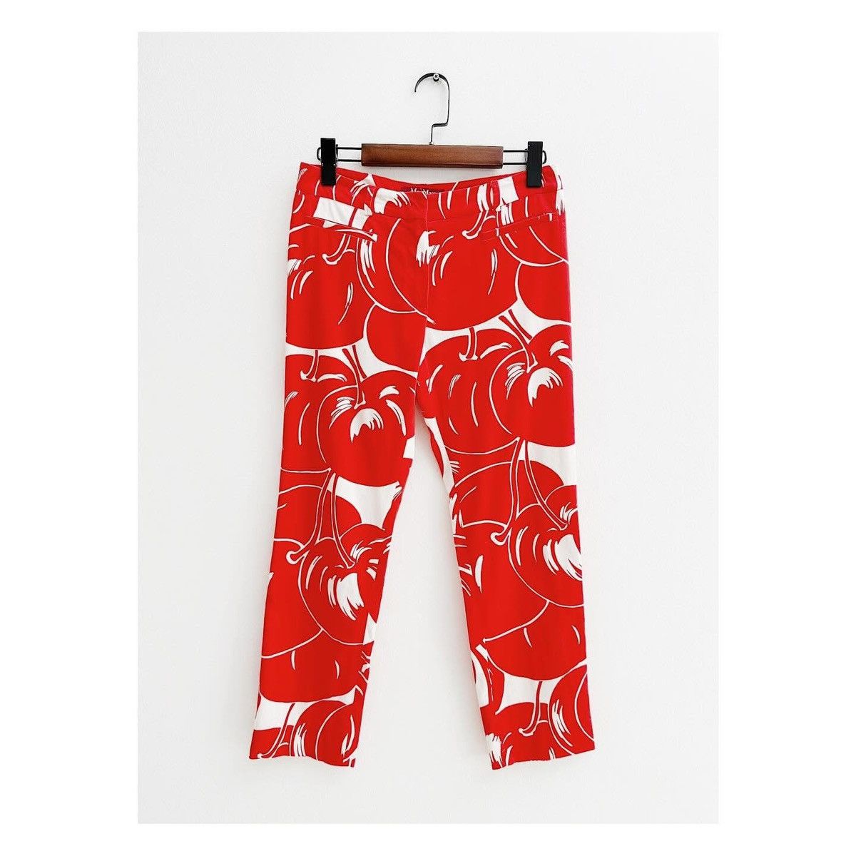 Max Mara Max Mara Cherry Pants Size 29" - 7 Thumbnail