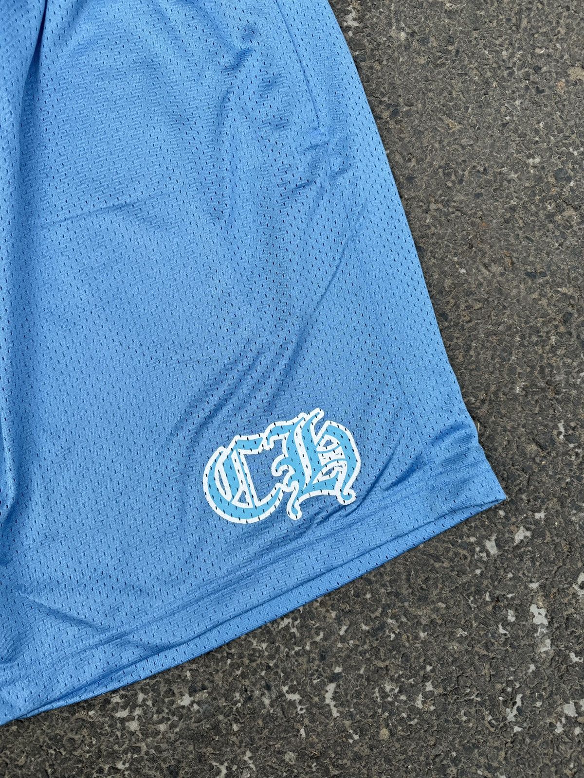 Chrome Hearts Chrome Hearts Baby Blue Mesh Shorts Sz. XXL Size US 38 / EU 54 - 3 Thumbnail