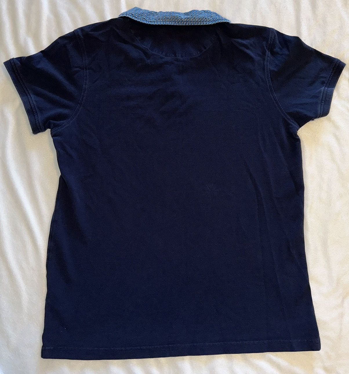 Roberto Cavalli Roberto Cavalli Polo Shirt Mens Blue S/S Casual-Size L Size US L / EU 52-54 / 3 - 8 Thumbnail