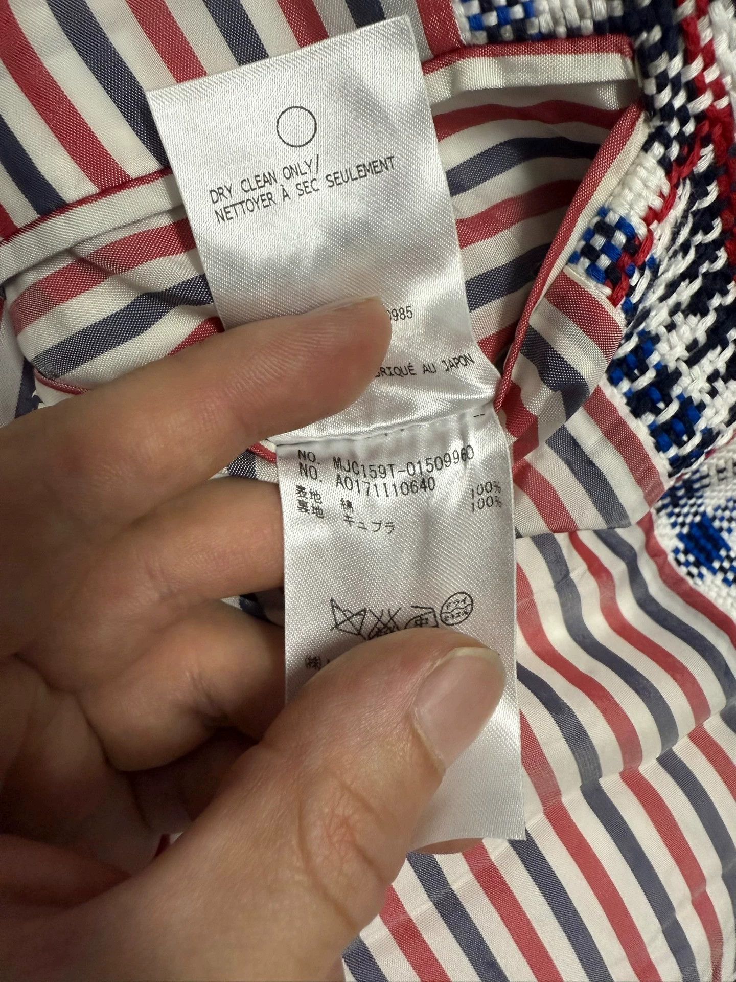 Thom Browne Thom Browne Runway Raw Hem Gold Button Slim Unisex Suit 0 Size XS / US 0-2 / IT 36-38 - 6 Thumbnail