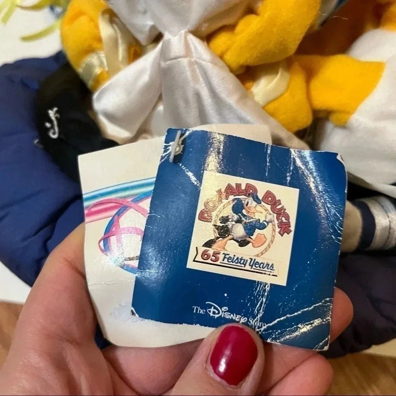 Disney Disney Store 65th Anniversary Donald Duck Plush Hat NWT Size ONE SIZE - 6 Thumbnail