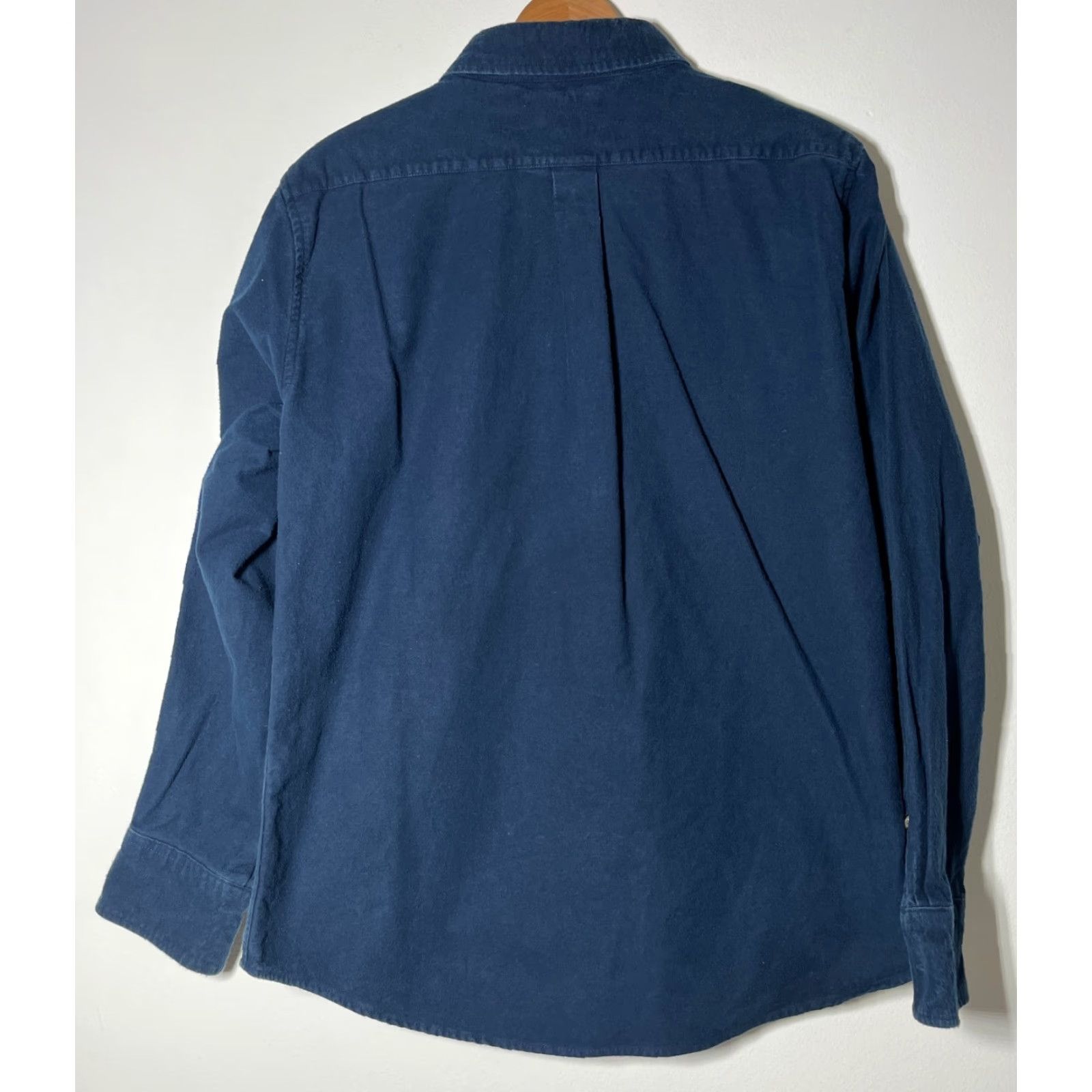 Vintage Criquet Men's Shirt Navy Long Sleeve Button-Up Made in USA Sz M Size US M / EU 48-50 / 2 - 2 Thumbnail