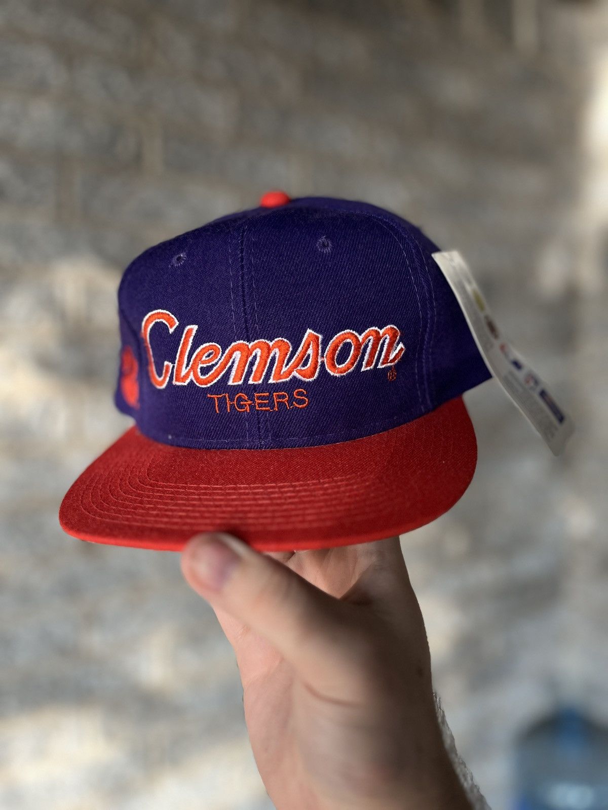 Sports Specialties × Vintage Vintage 90’s NCAA Clemson Tigers Sports Specialties SnapBack Size ONE SIZE - 1 Thumbnail