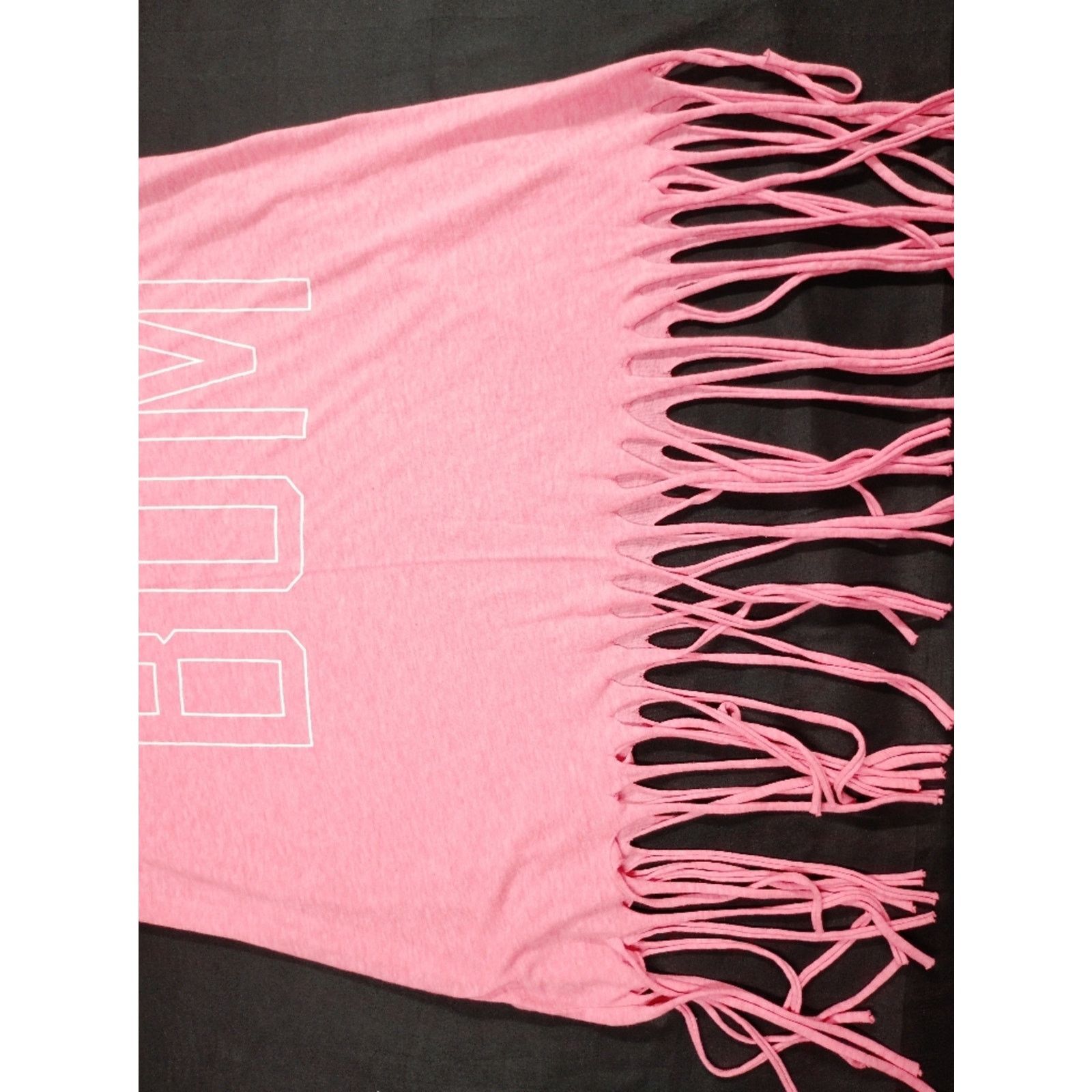 Victoria's Secret PINK Victoria's Secret Racerback Beach Bum Fringe Tank Size S / US 4 / IT 40 - 4 Thumbnail