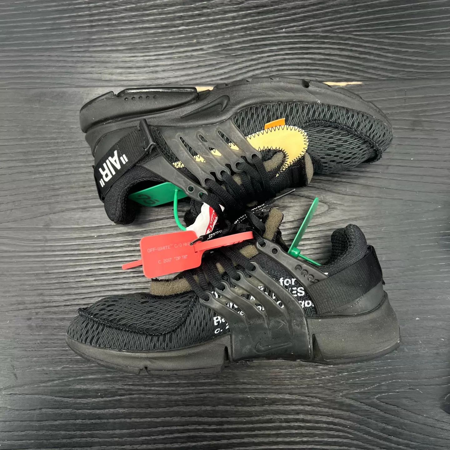 Off-White OW Presto Black Size 41 Like New Size US 8 / EU 41 - 2 Thumbnail