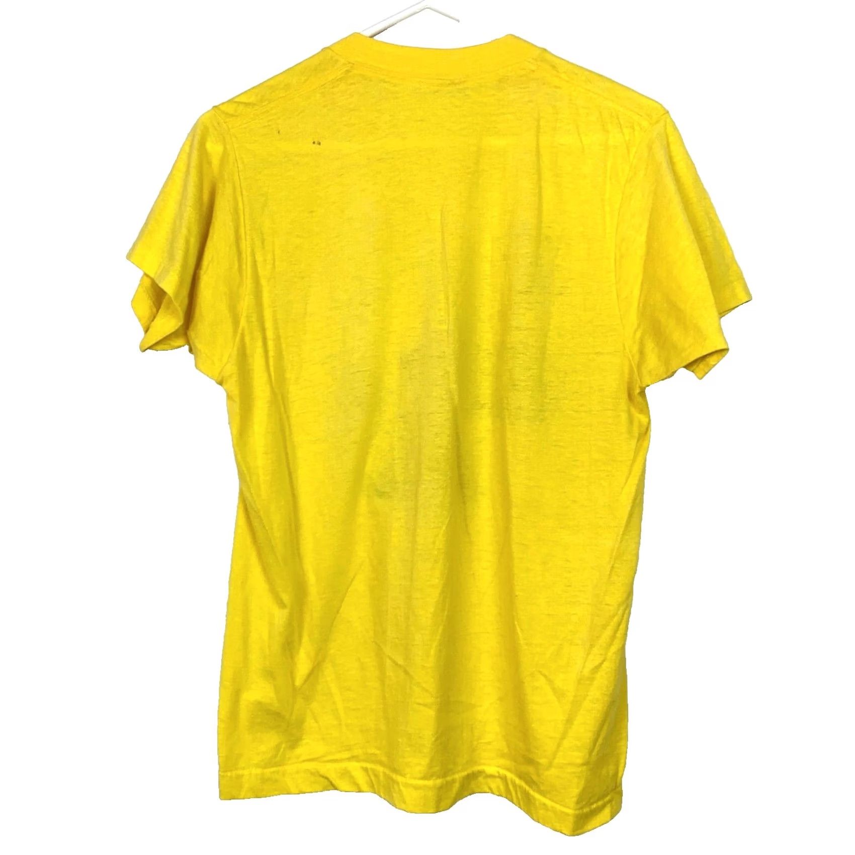 Vintage VINTAGE Screen Stars Kansas Adventure Gaming Graphic Tee Shirt Mens Large Yellow Size US L / EU 52-54 / 3 - 4 Thumbnail
