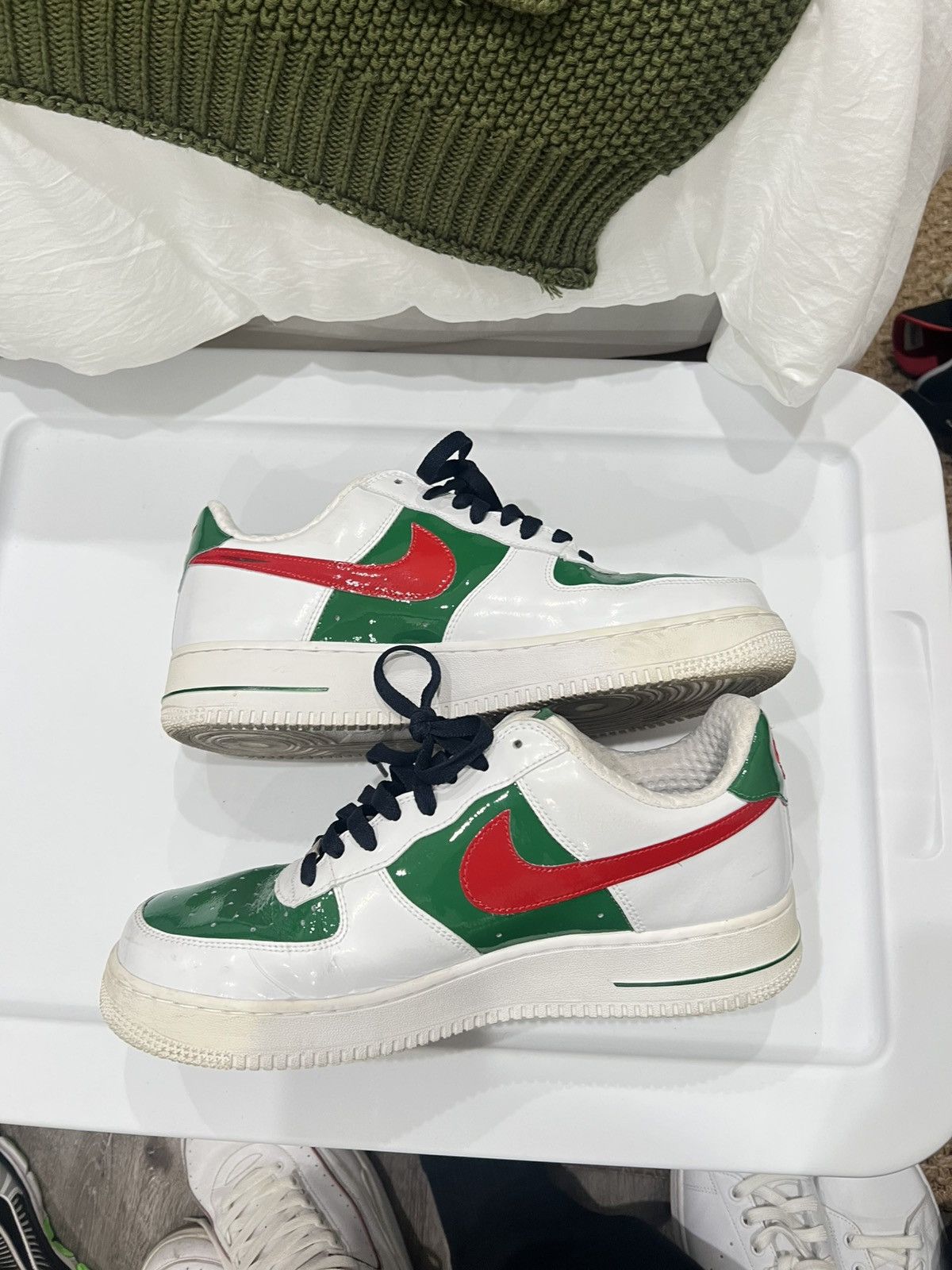 Nike Nike AF1 air force 1 city mexico WORLD CUP patent Size US 10.5 / EU 43-44 - 2 Thumbnail
