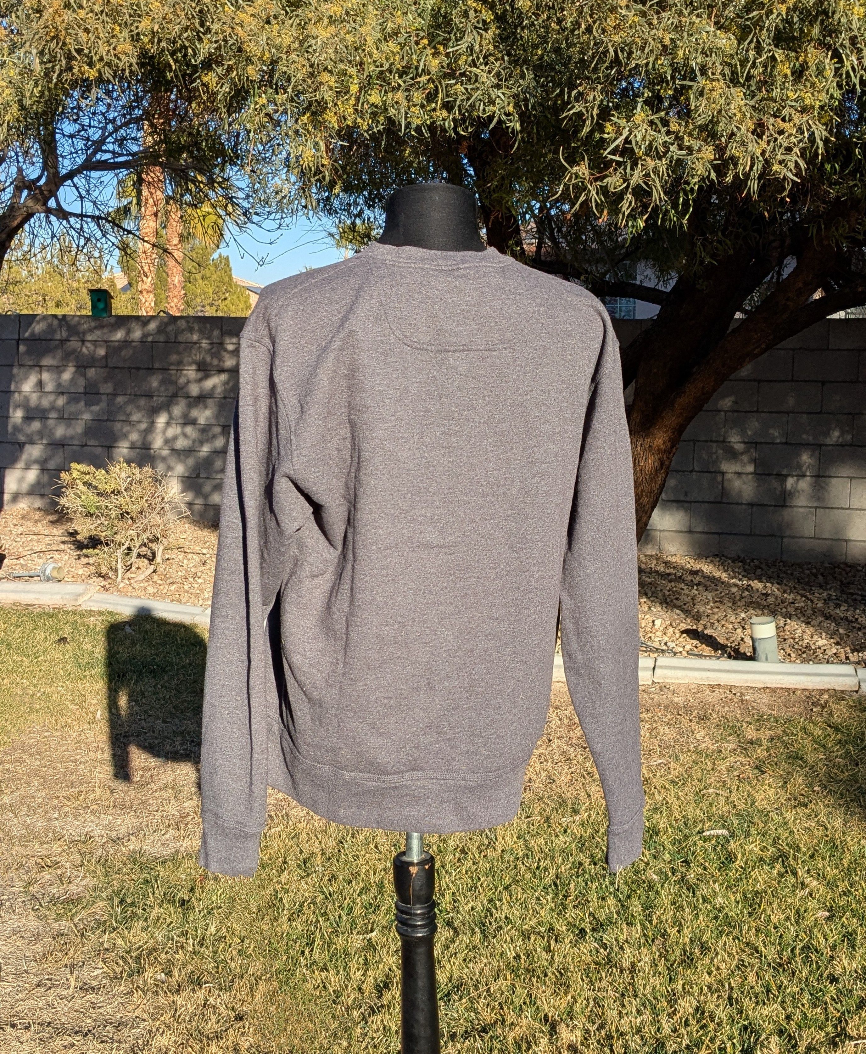 Champion VTG Champion Authentic Charcoal Pullover Crew Sweatshirt Size US M / EU 48-50 / 2 - 3 Thumbnail