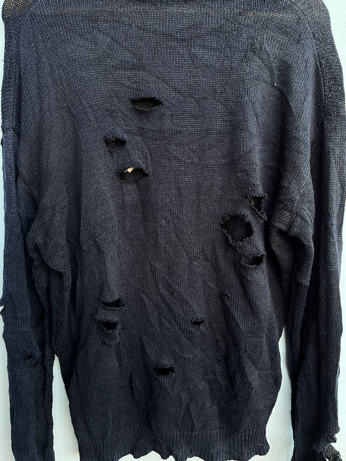 Japanese Brand Lowend Knitwear Distressed Longsleeve Punk Size US M / EU 48-50 / 2 - 3 Thumbnail