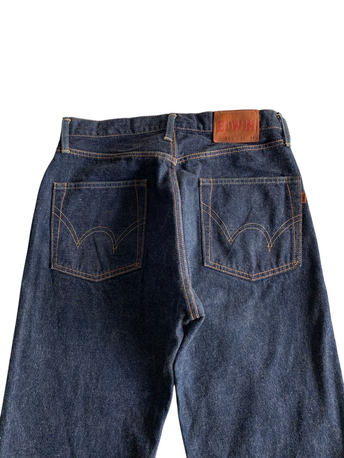 Kapital VINTAGE EDWIN 505 SELVEDGE BAGGY JAPANESE DENIM Size US 31 - 5 Thumbnail
