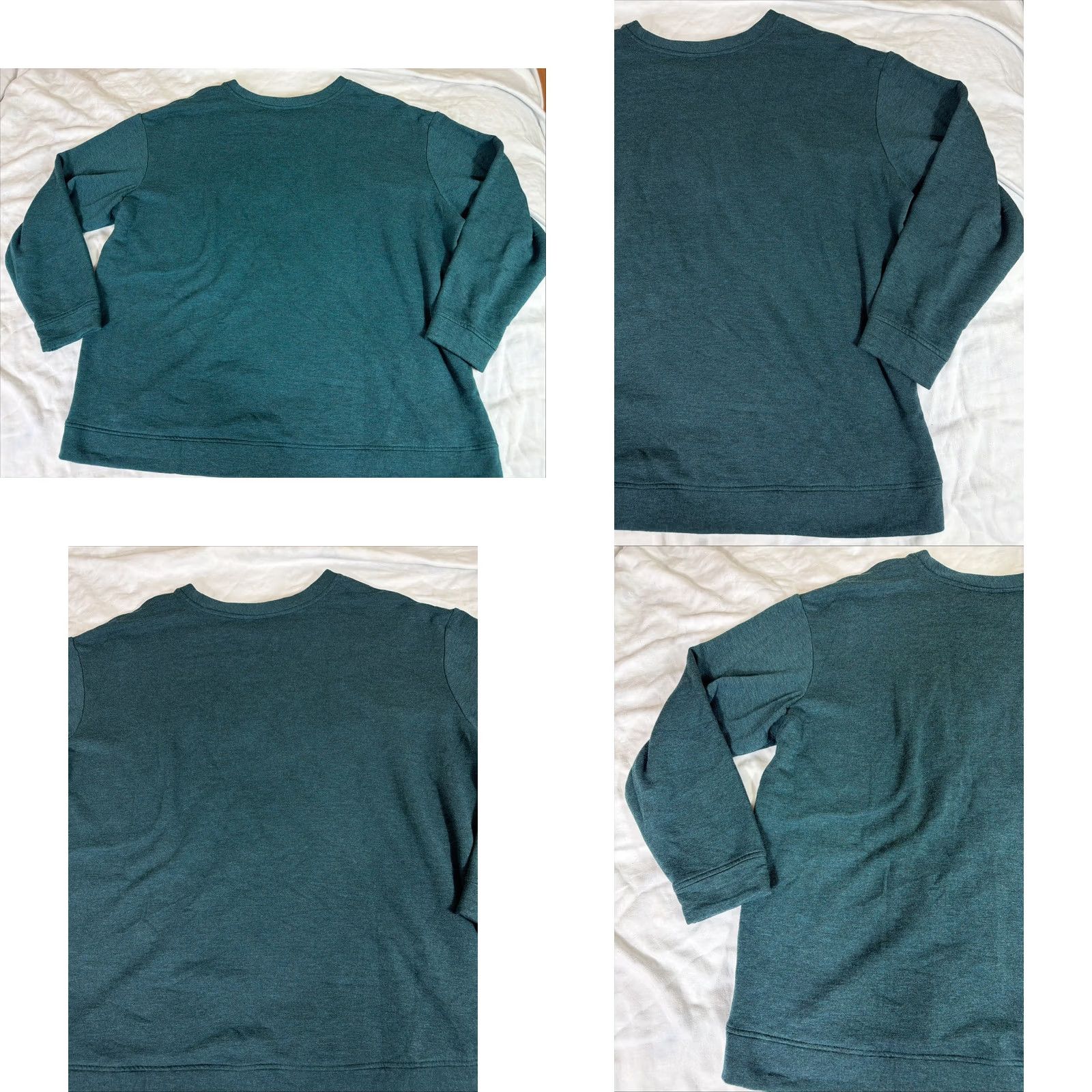Orvis VINTAGE Orvis Men’s XXL Polyester Crewneck Pullover Sweatshirt Lightweight Green Size US XXL / EU 58 / 5 - 9 Thumbnail