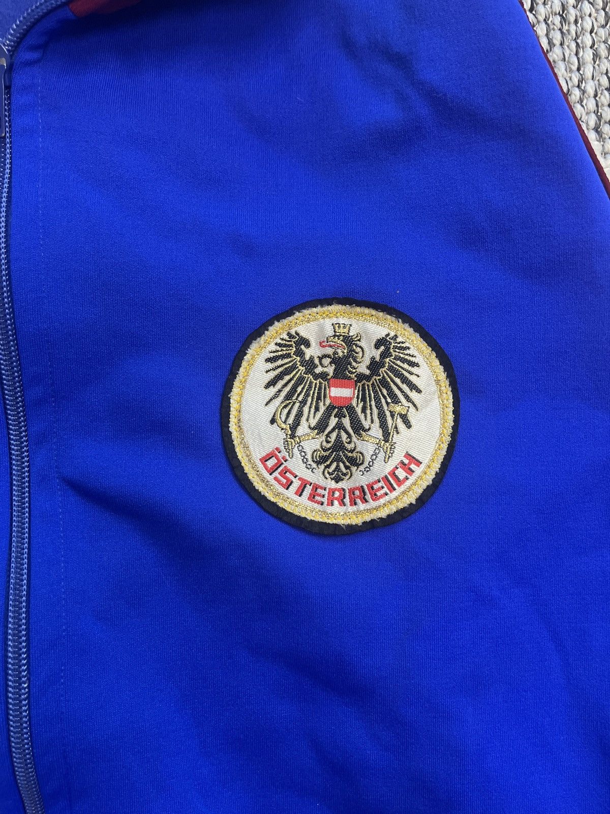 Vintage Austria WIW Sporttrikotagen 1970's Vintage Jacket Football Size US M / EU 48-50 / 2 - 2 Thumbnail