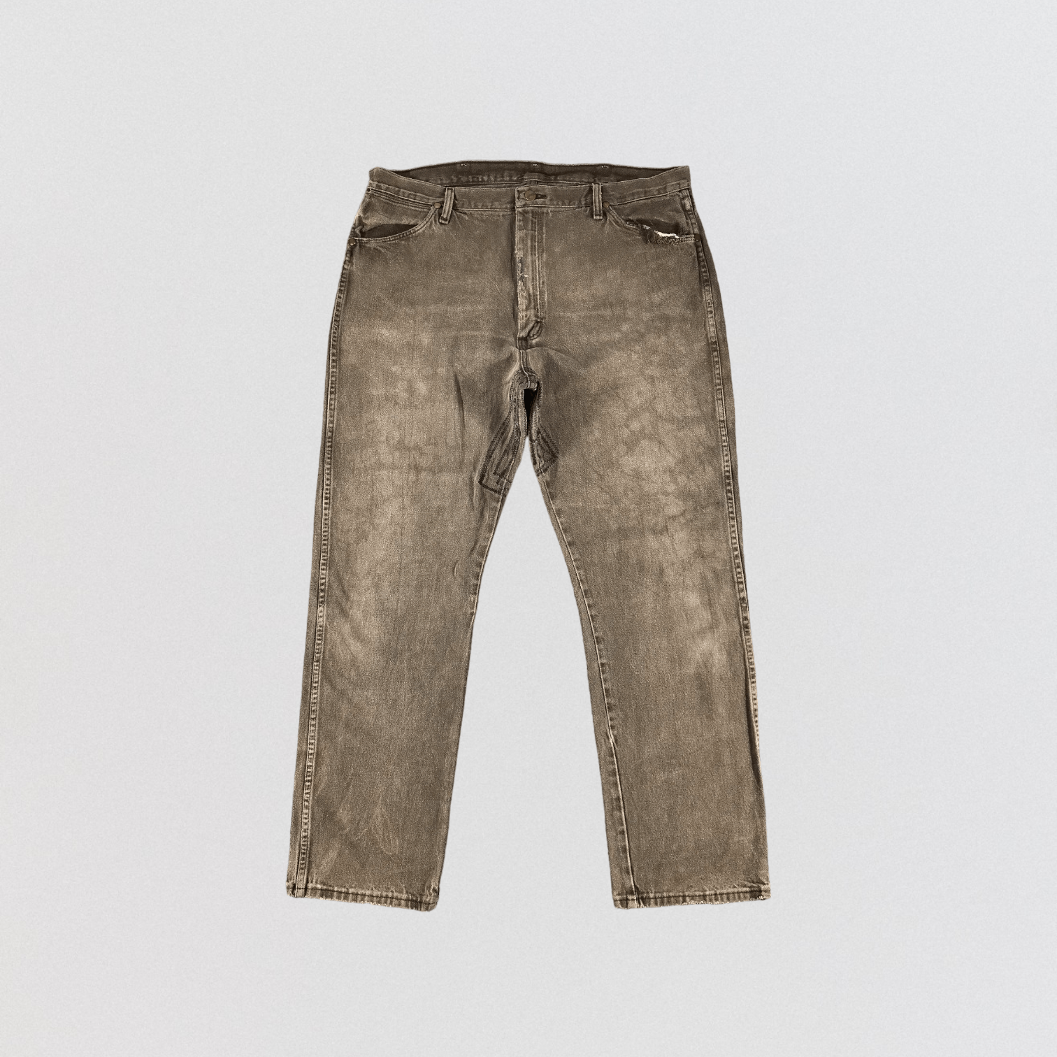 Vintage × Wrangler Vintage 90s Earth Tone Wrangler Jeans-JM765 Size US 39 - 1 Thumbnail