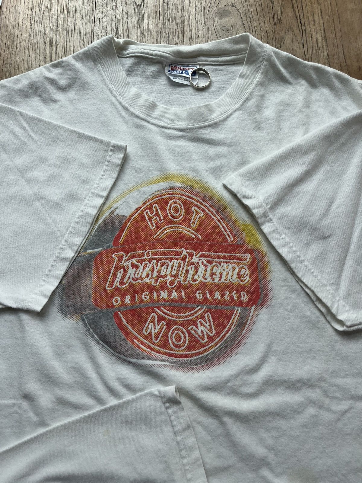 Junk Food × Vintage Vintage Krispy Kreme Original Glazed 00’s Tshirt Size US L / EU 52-54 / 3 - 7 Thumbnail