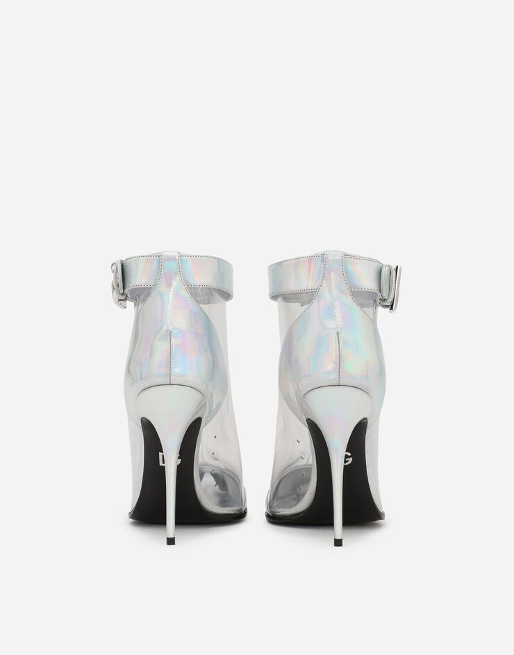 Dolce & Gabbana o1y0825 Spool Heel Ankle Boots in Silver Size US 9.5 / IT 39.5 - 3 Thumbnail