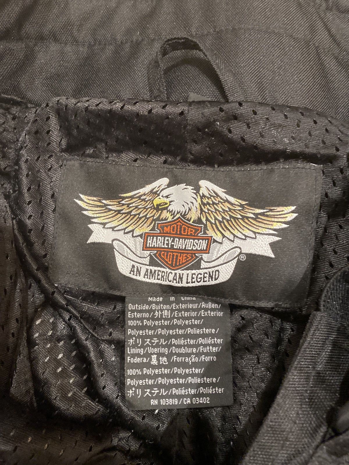 Harley Davidson Road Warrior Vented Pants