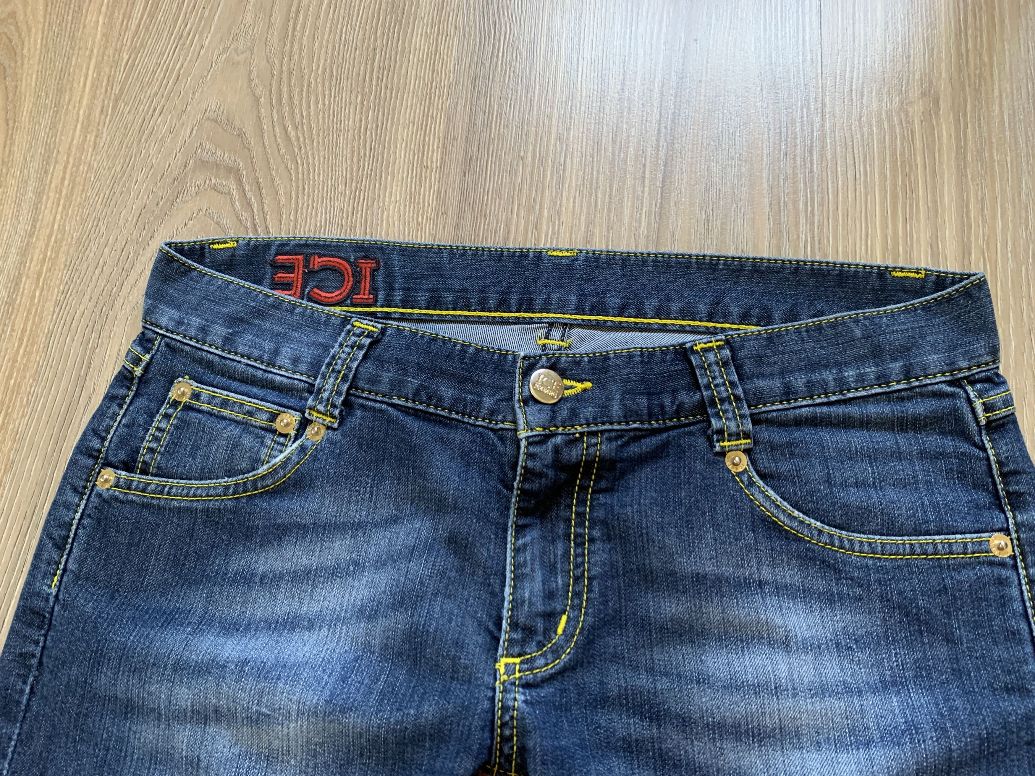 Iceberg Iceberg ICE Lisa Simpson Embroidered Blue Jeans Size 28" / US 6 / IT 42 - 4 Thumbnail