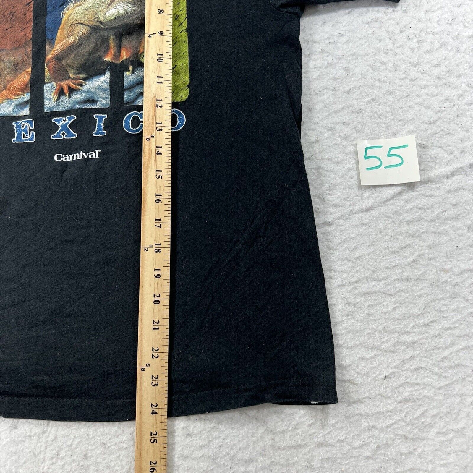 Vintage Vintage Carnival Cruise Line Small Black Mexico Graphic Tee Size US S / EU 44-46 / 1 - 8 Thumbnail