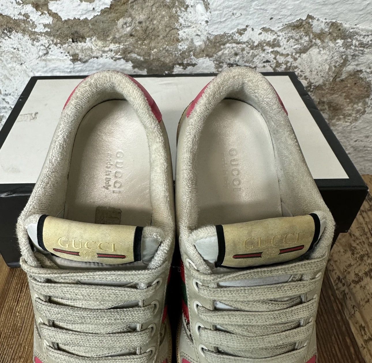 Gucci Gucci Beige Screeners Size US 6.5 / IT 36.5 - 4 Thumbnail