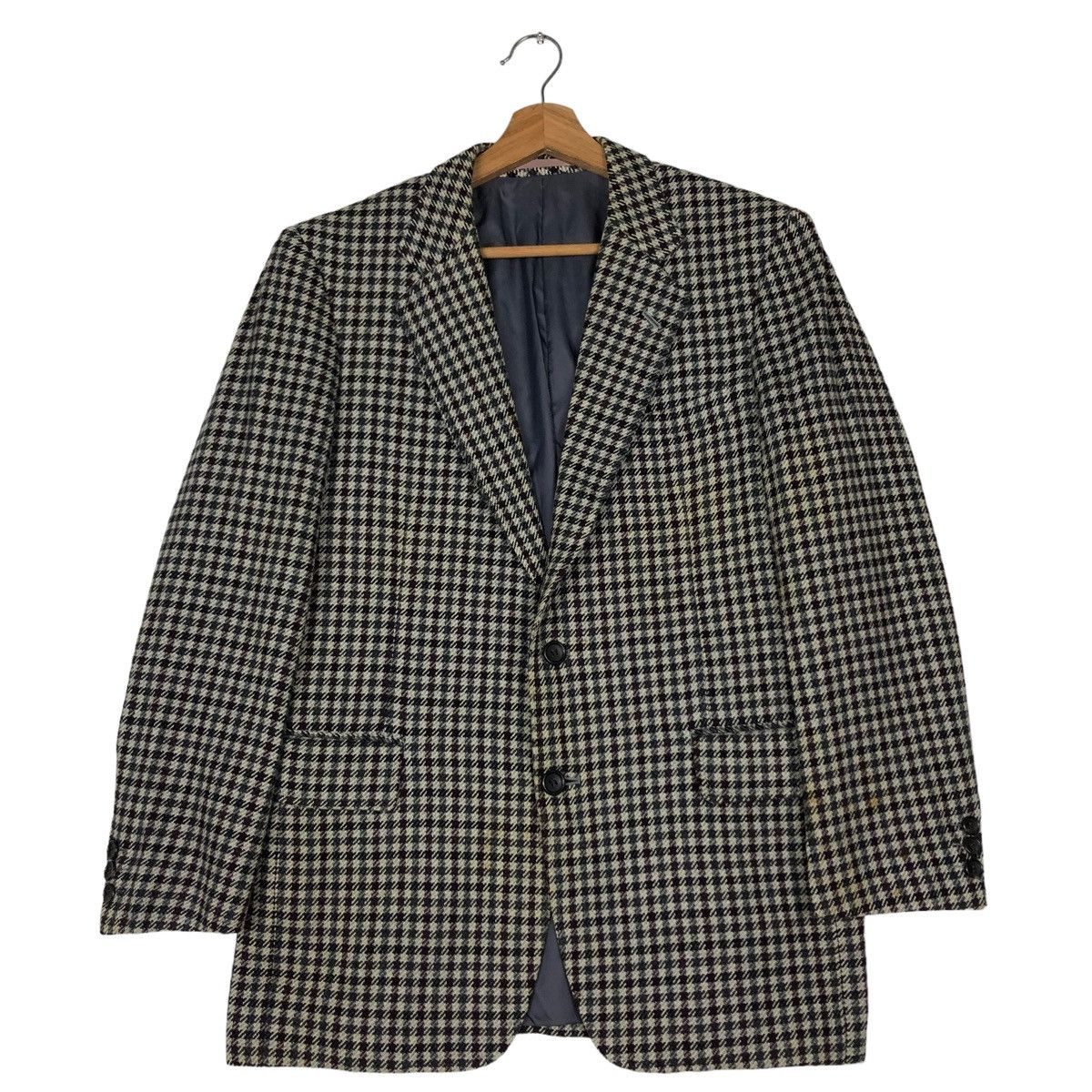 Burberry 🔥VINTAGE BURBERRYS DOUBLE BREAST WOOL COATS JACKET Size US M / EU 48-50 / 2 - 1 Thumbnail
