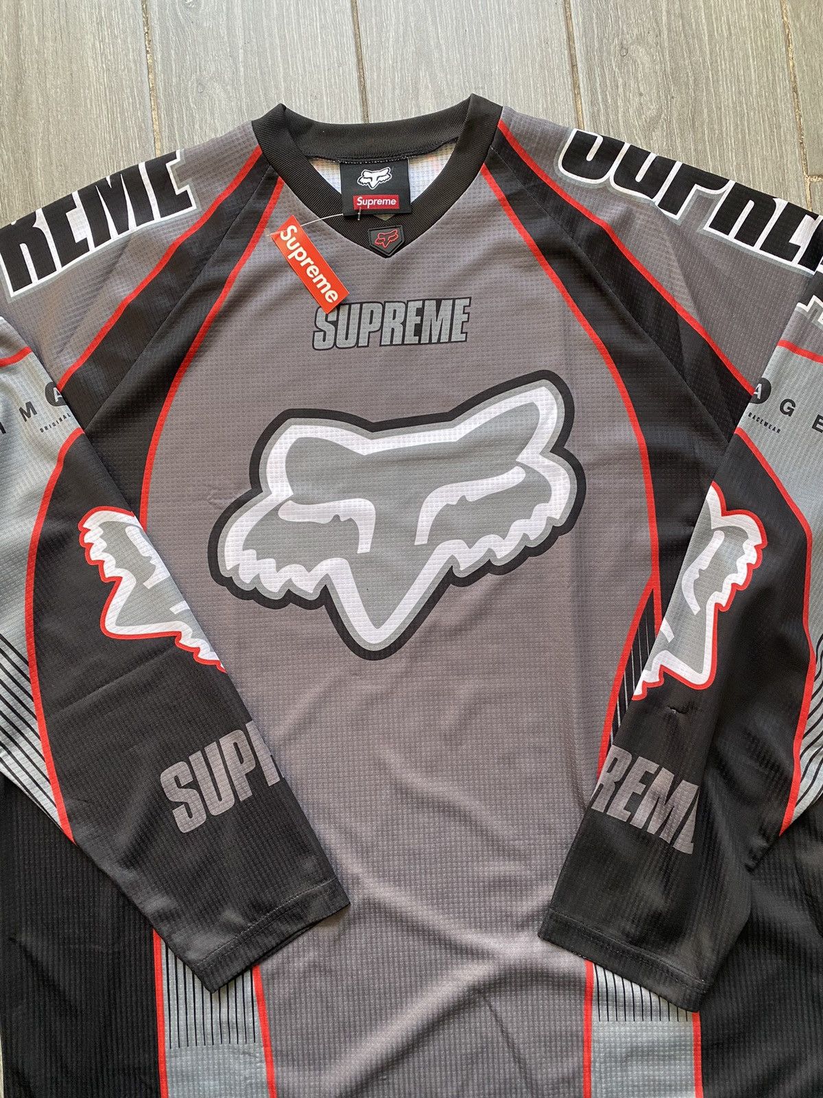 Fox Racing × Supreme Supreme Fox Racing DMX Jersey Medium Size US M / EU 48-50 / 2 - 3 Thumbnail