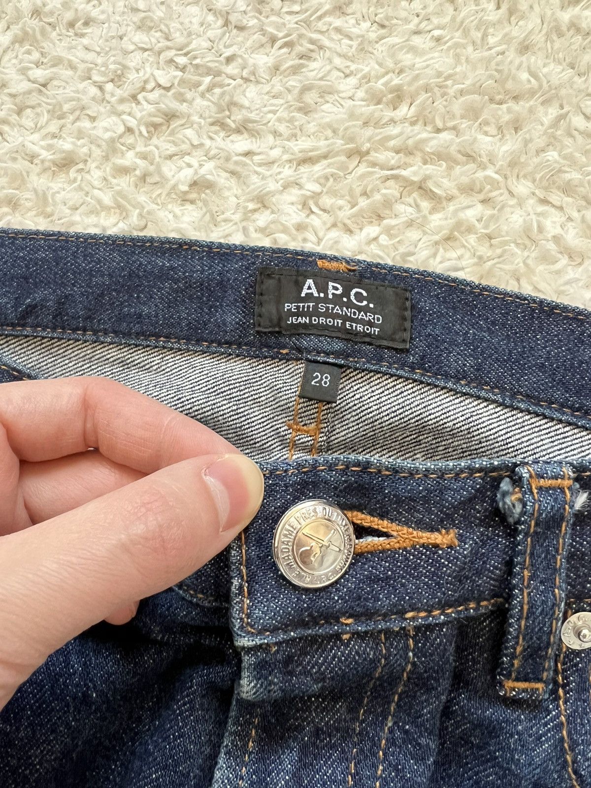 A.P.C. Pants A.P.C. Petit Standard Jeans Size US 30 / EU 46 - 3 Thumbnail