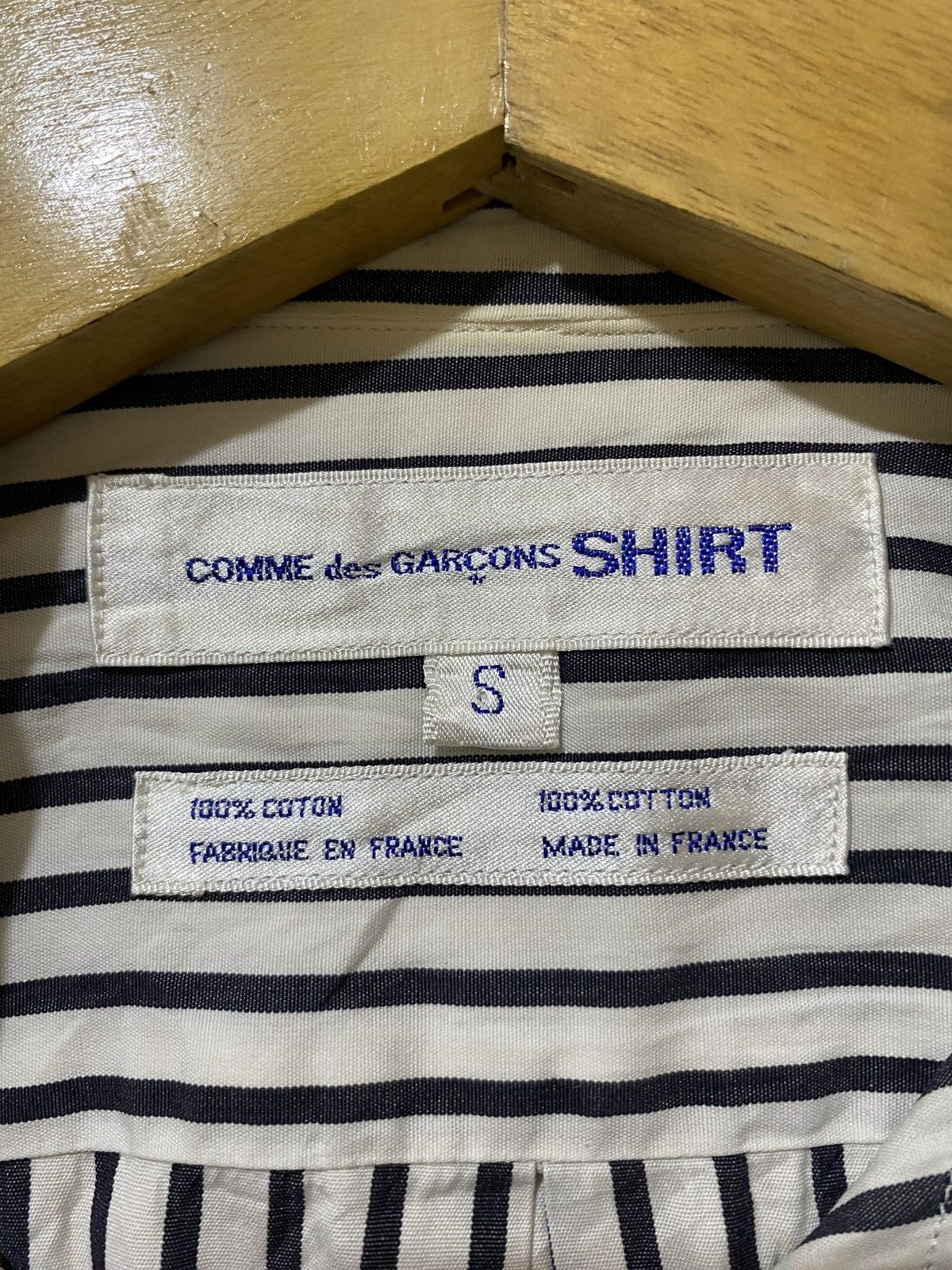 Comme des Garcons SHIRT Comme Des Garcons Shirt Stripe Size US S / EU 44-46 / 1 - 7 Thumbnail