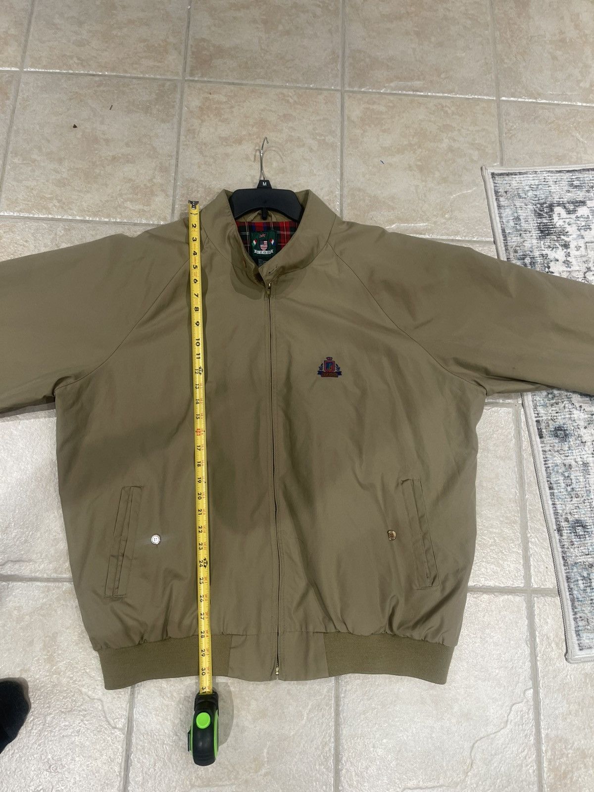 Izod Vintage IZOD Bomber Jacket Mens XXL Beige Size US XXL / EU 58 / 5 - 5 Thumbnail