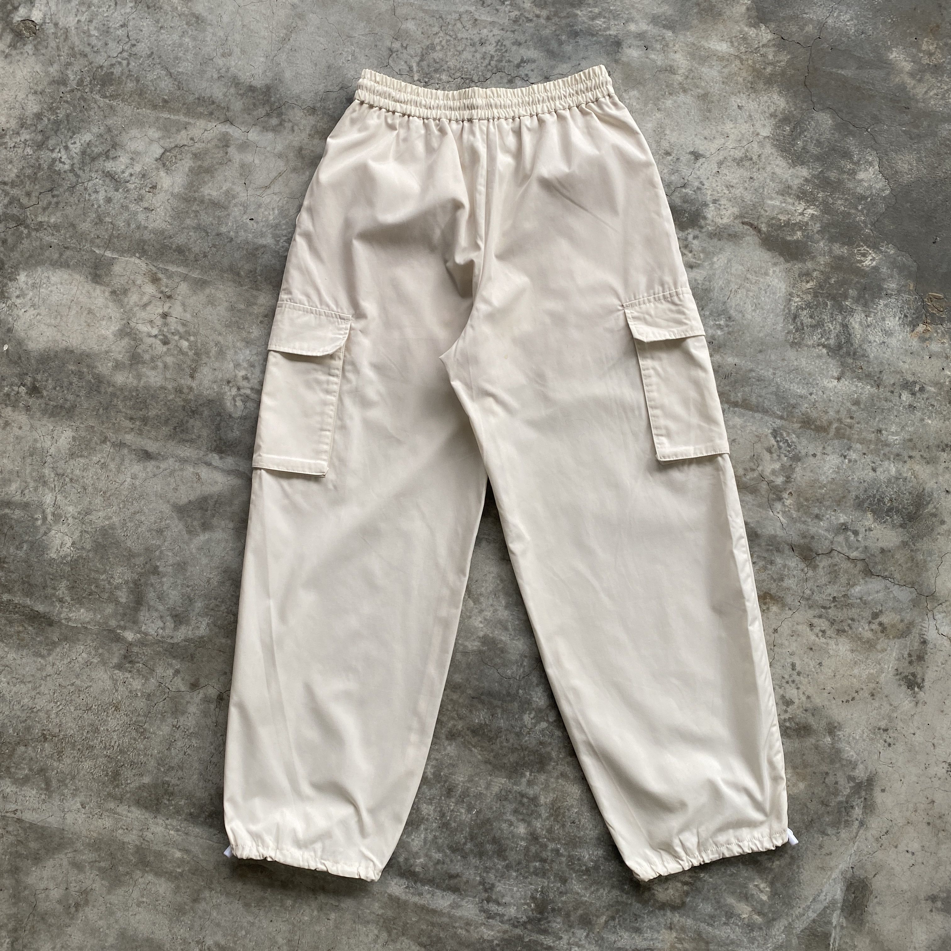 If Six Was Nine × Issey Miyake × Le Grande Bleu (L.G.B.) Japanese Brand Baggy Parachute Cargo Pants Size US 26 / EU 42 - 5 Thumbnail