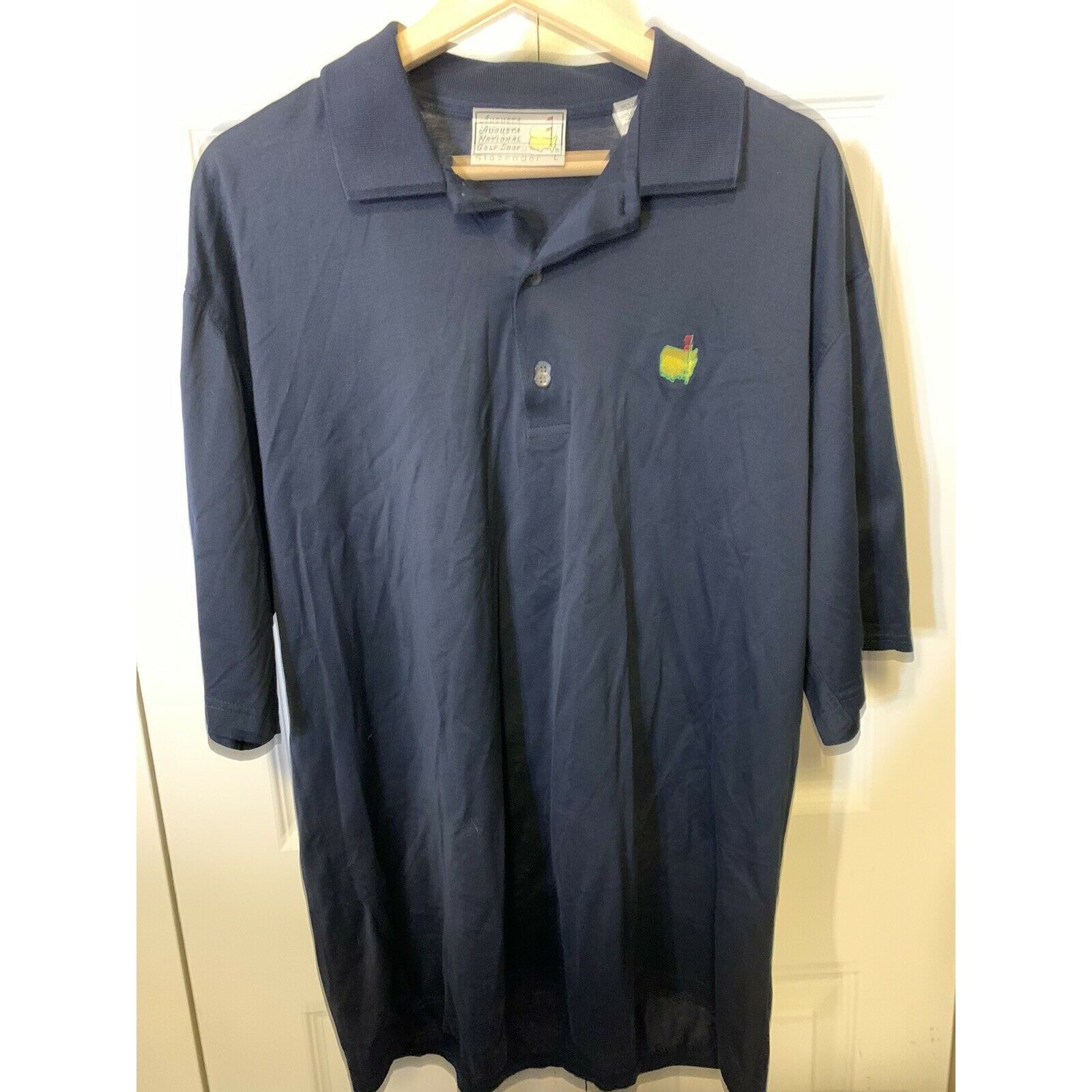 Other Augusta National Golf Shop Polo Shirt Men’s Sz L Blue Slazen Size US L / EU 52-54 / 3 - 5 Thumbnail