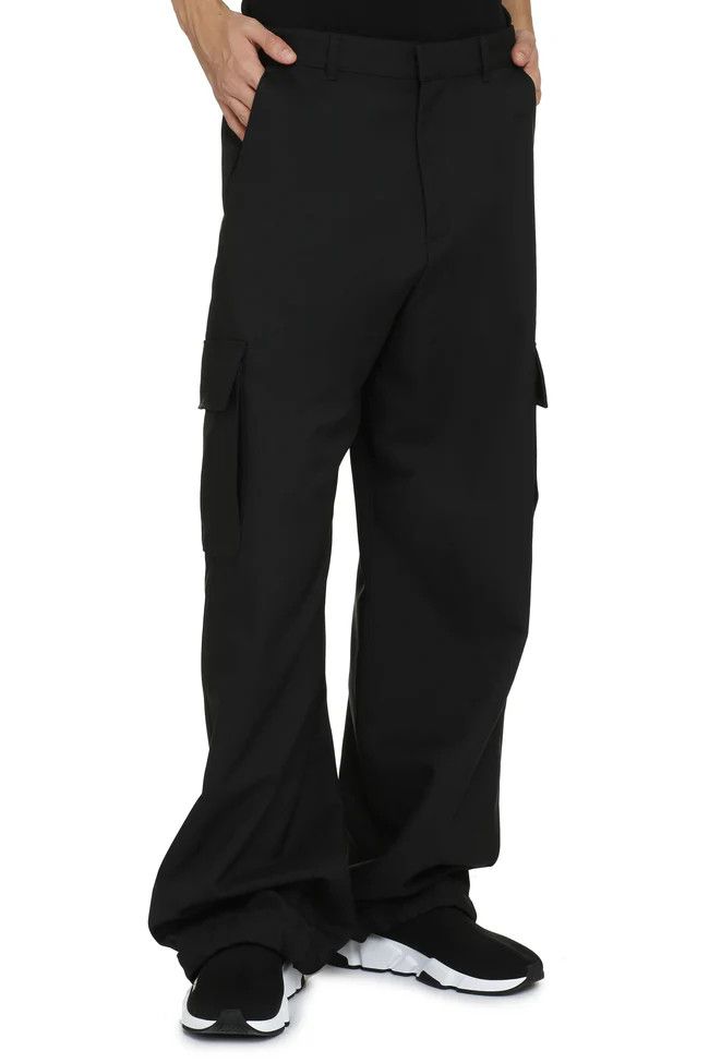 Off-White o1y0225 Cargo Pant in Black Size US 34 / EU 50 - 4 Thumbnail