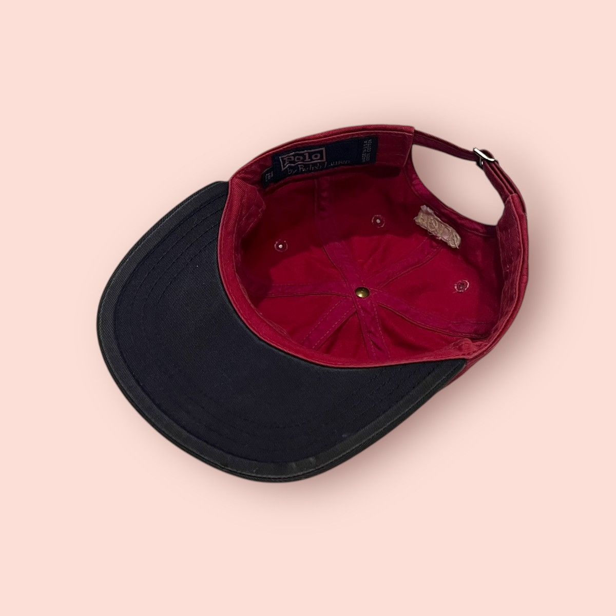 Polo Ralph Lauren × Ralph Lauren VINTAGE POLO USA EMBROIDERED FLAG LOGO STRAPBACK CAP Size ONE SIZE - 14 Thumbnail