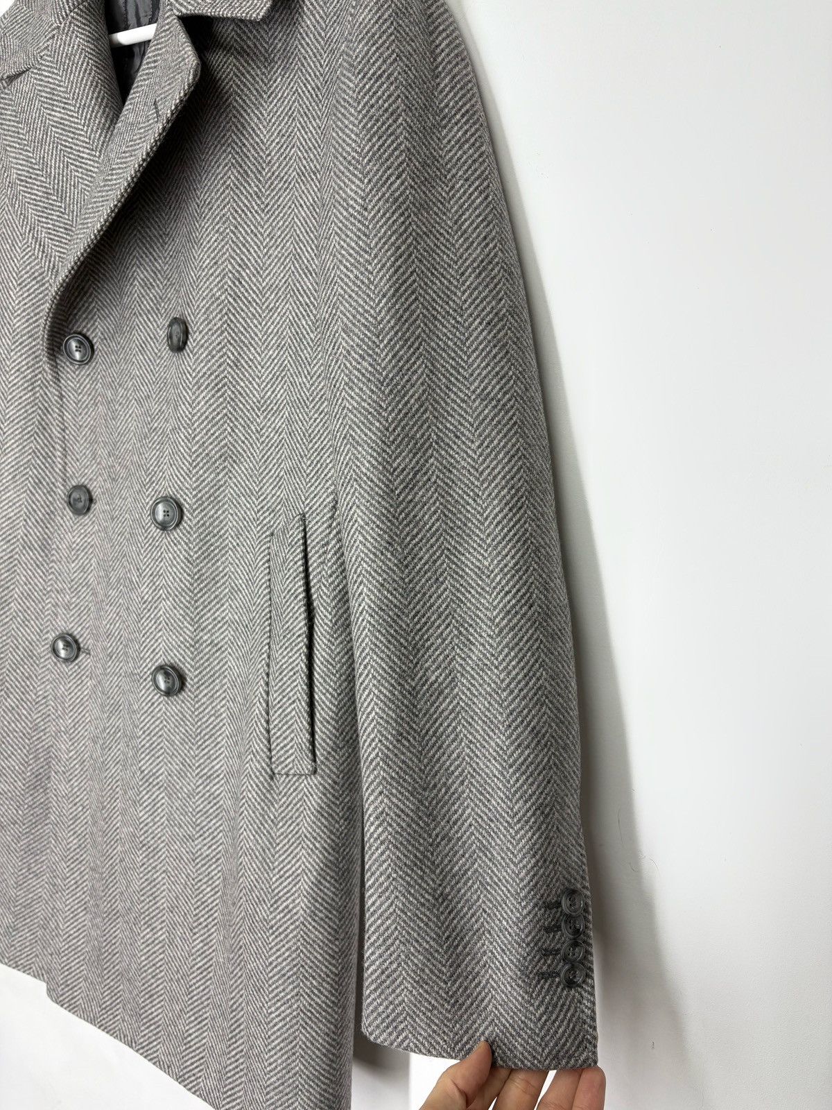 Tagliatore Tagliatore C-Stephan Virgin Wool Double Breast Coat Size US S / EU 44-46 / 1 - 7 Thumbnail
