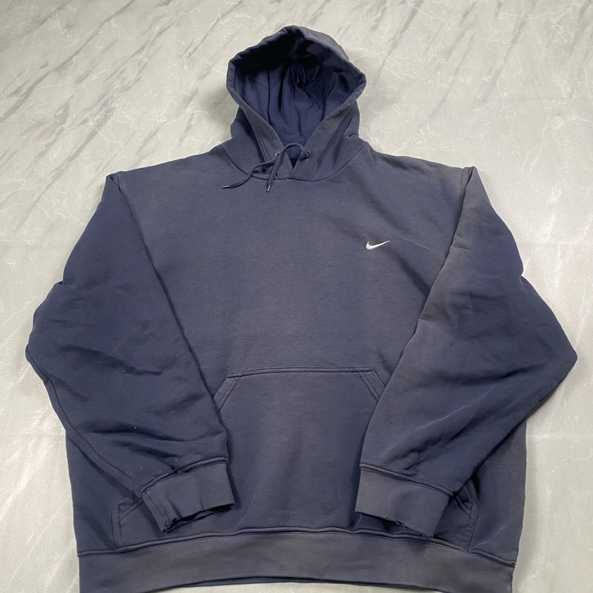 Nike OG Vintage 00’s Nike Swoosh Sunfaded Pullover Size US XL / EU 56 / 4 - 3 Thumbnail