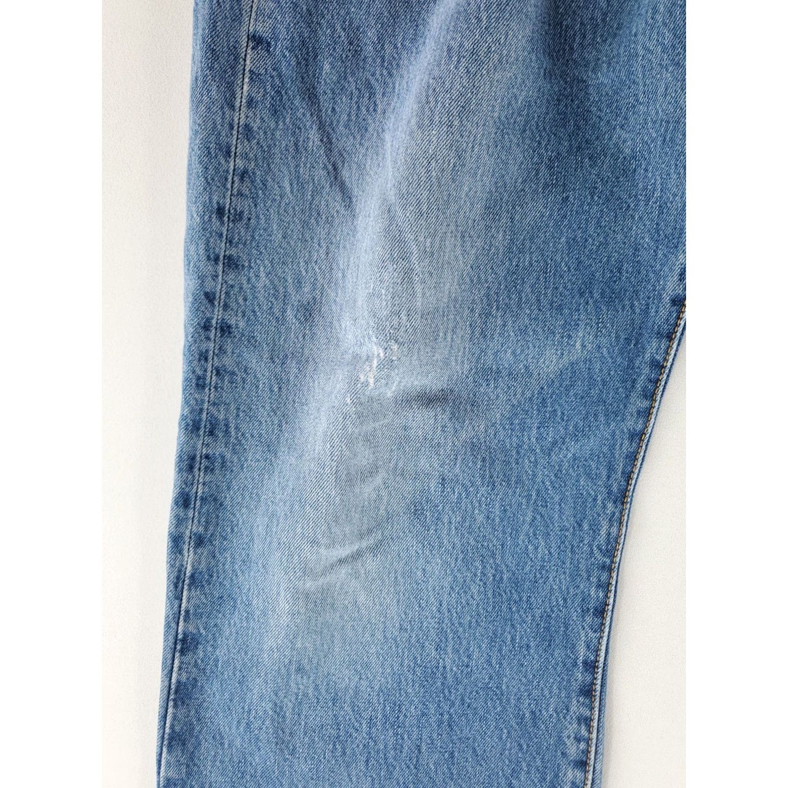 Levi's Levi's 501 Jeans Mens 36x31 Actual Blue Y2K Straight Denim Pants Regular Size 36 Mens Size US 36 / EU 52 - 3 Thumbnail