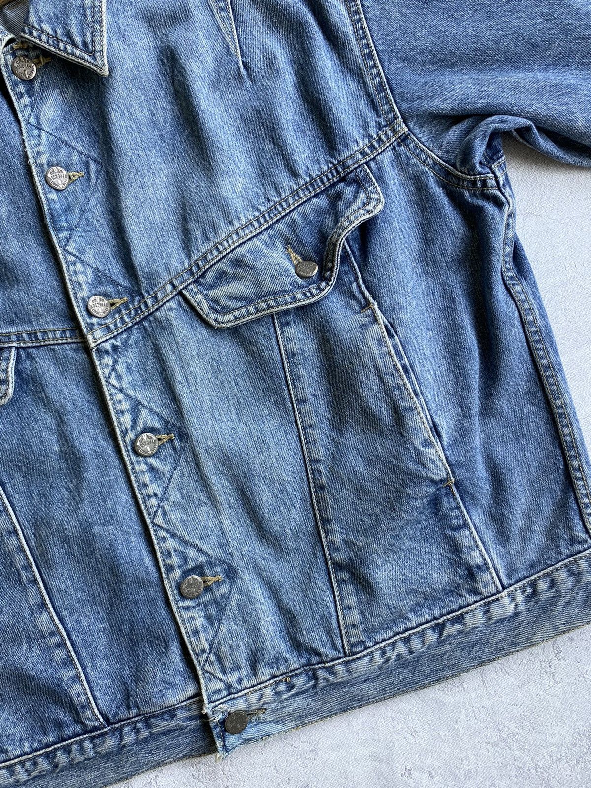 Vintage Vintage Code Bleu Japan Denim Jacket Size L Size US L / EU 52-54 / 3 - 5 Thumbnail