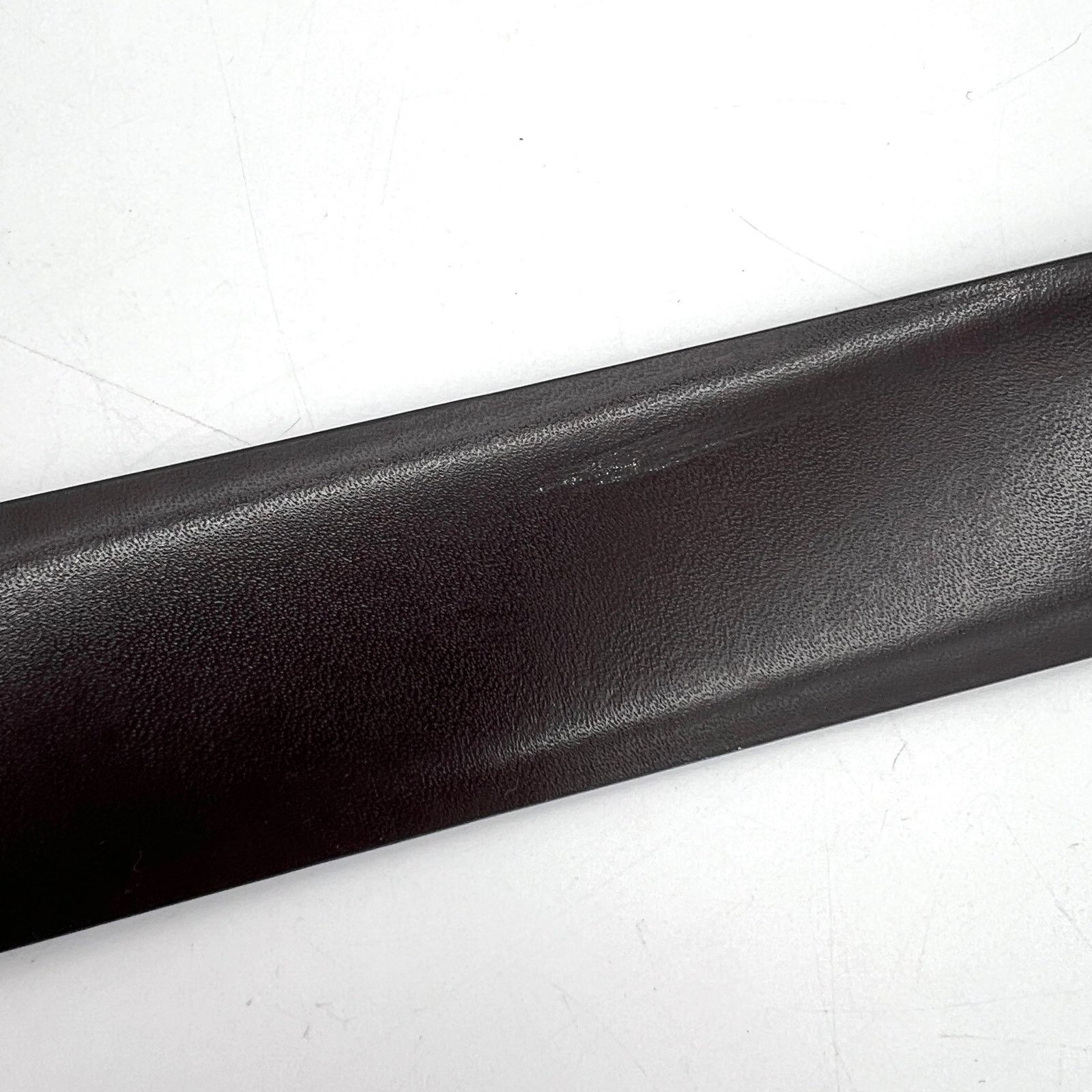 Perry Ellis Perry Ellis Reversible Buckle Leather Belt Black Brown 44 W Size 44 - 5 Thumbnail