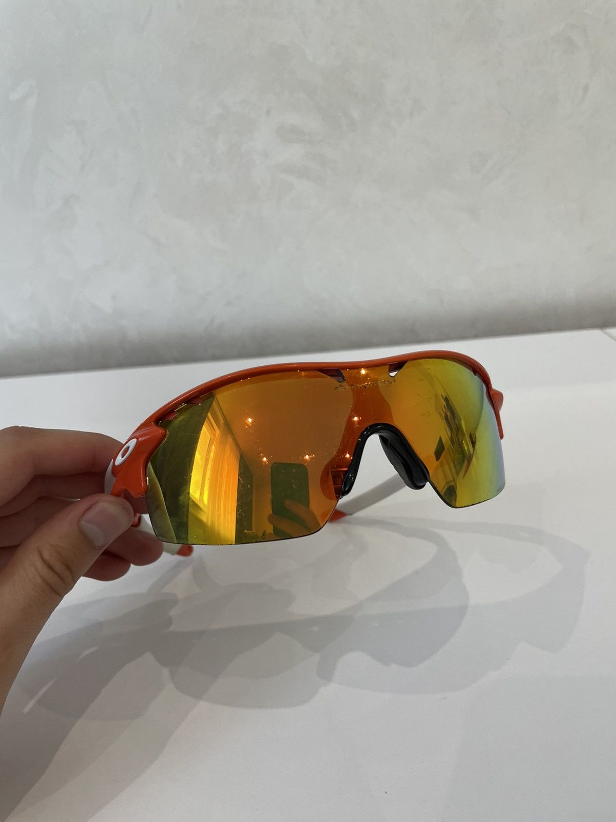Oakley SUNGLASSES OAKLEY RADARLOCK 9181 08 FIRE IRIDIUM POLARIZED Size ONE SIZE - 2 Thumbnail